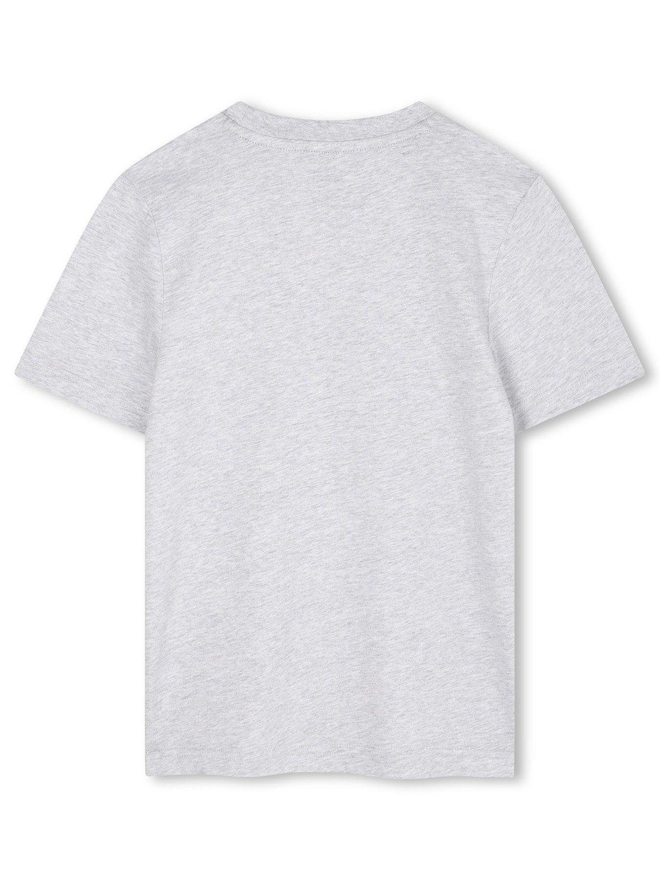  image of timberland-boys-short-sleeve-t-shirt-grey