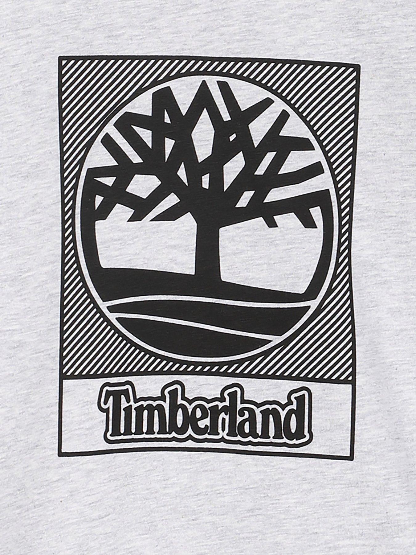  image of timberland-boys-short-sleeve-t-shirt-grey