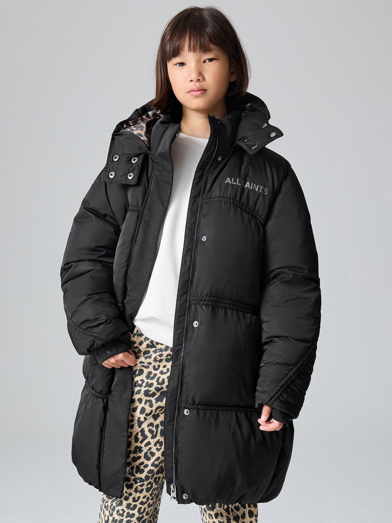 smallsaints-girls-longline-coat-black