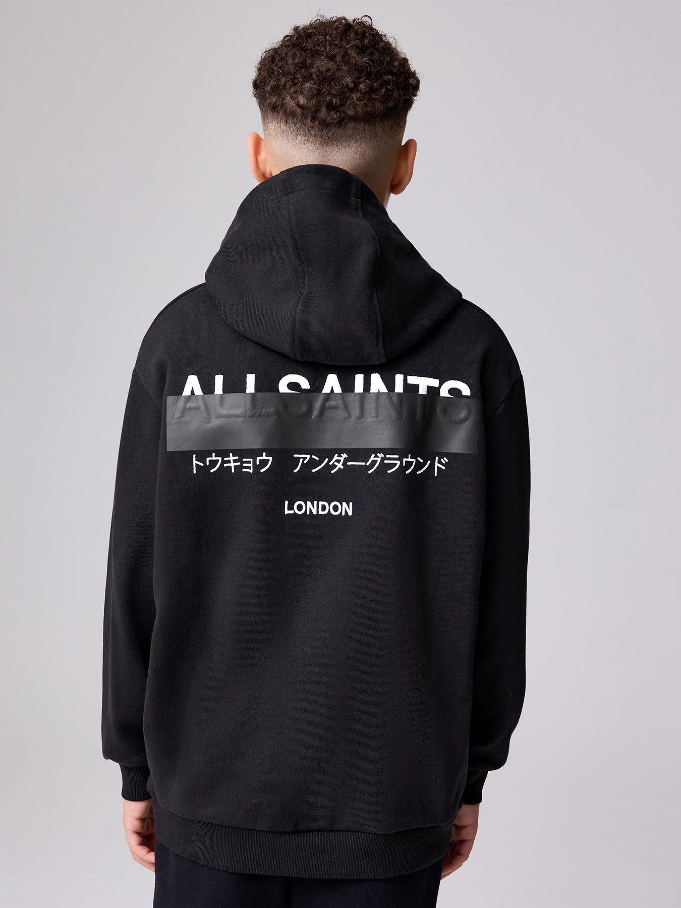 Image 2 of 6 of smALLSAINTS Boys Underground Hoodie - Black