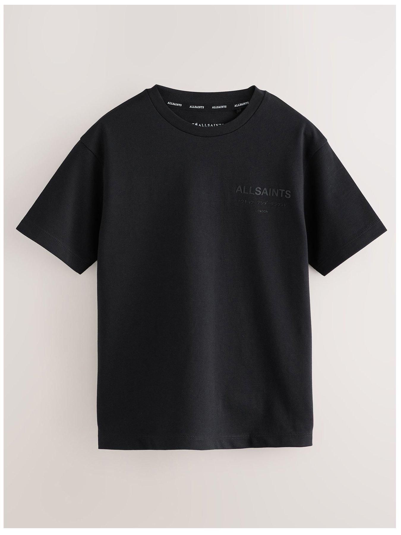 undefined Girls Underground Sequin T-Shirt - Black