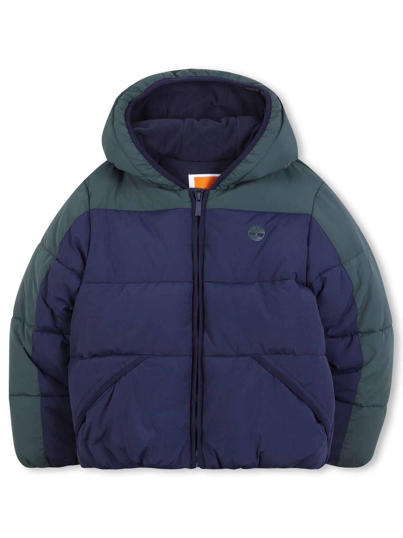  image of timberland-boys-colour-block-padded-jacket-blue