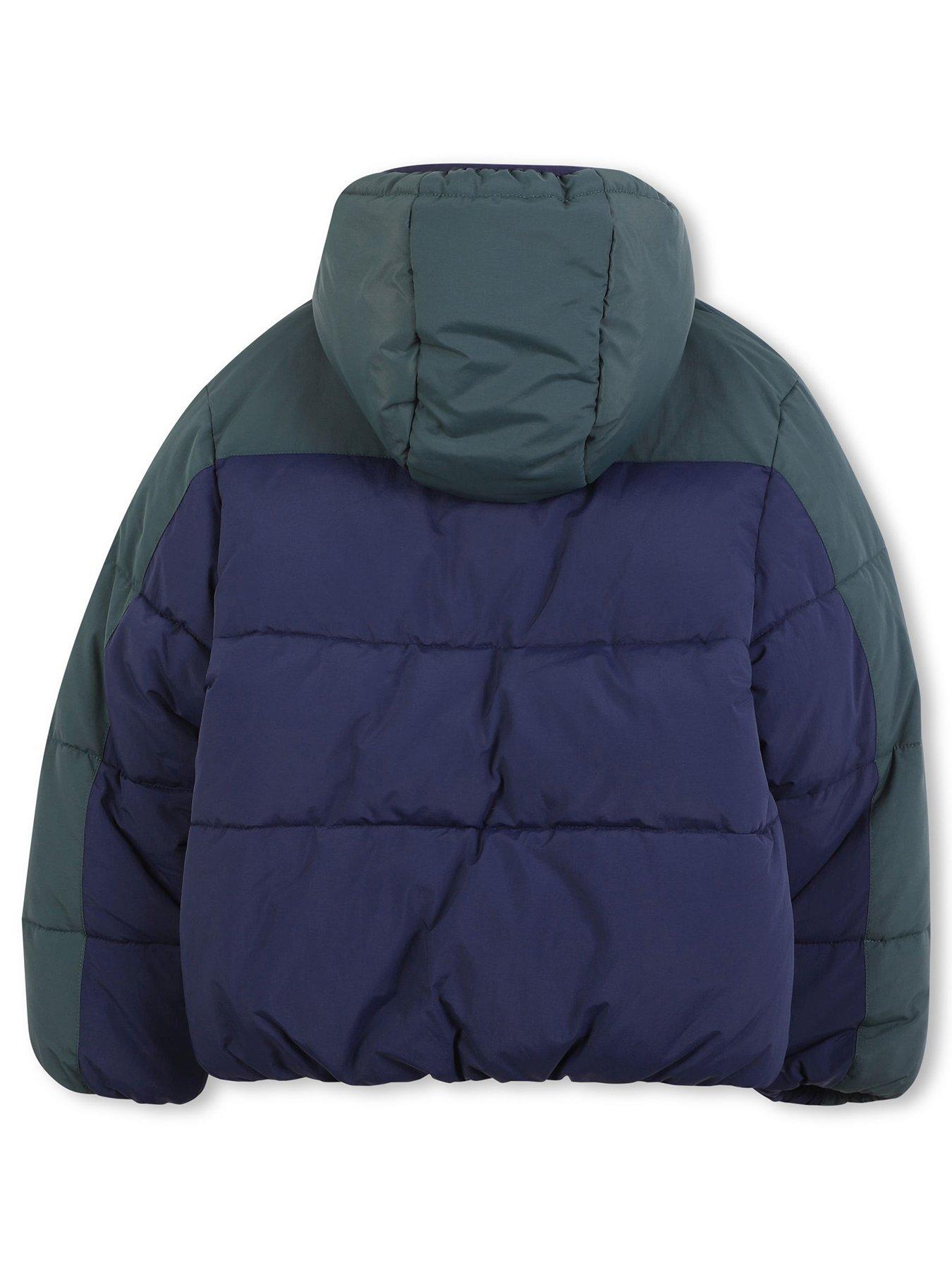  image of timberland-boys-colour-block-padded-jacket-blue