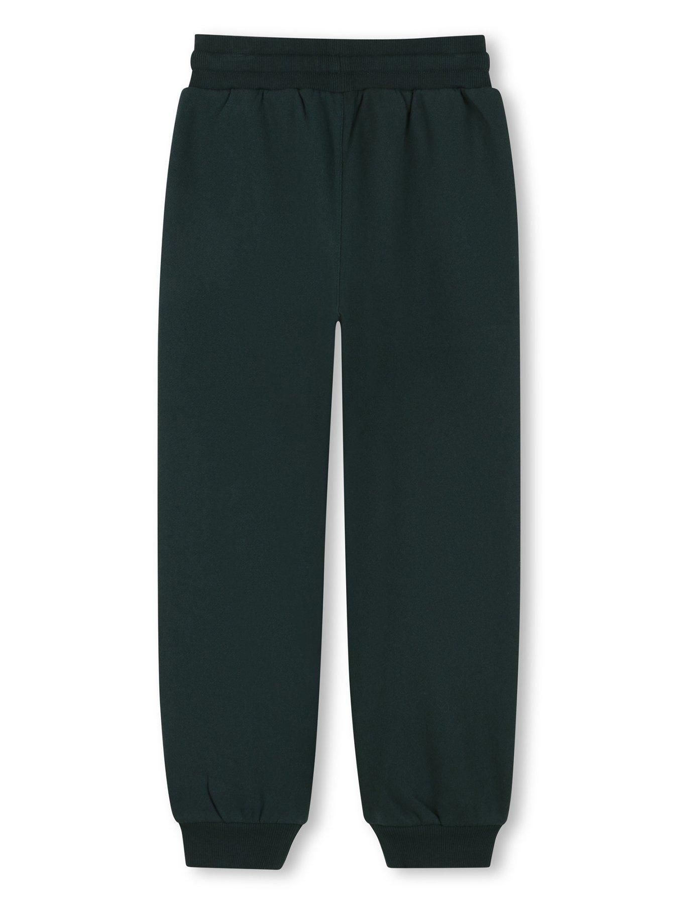back image of timberland-boys-jogging-bottoms-dark-green