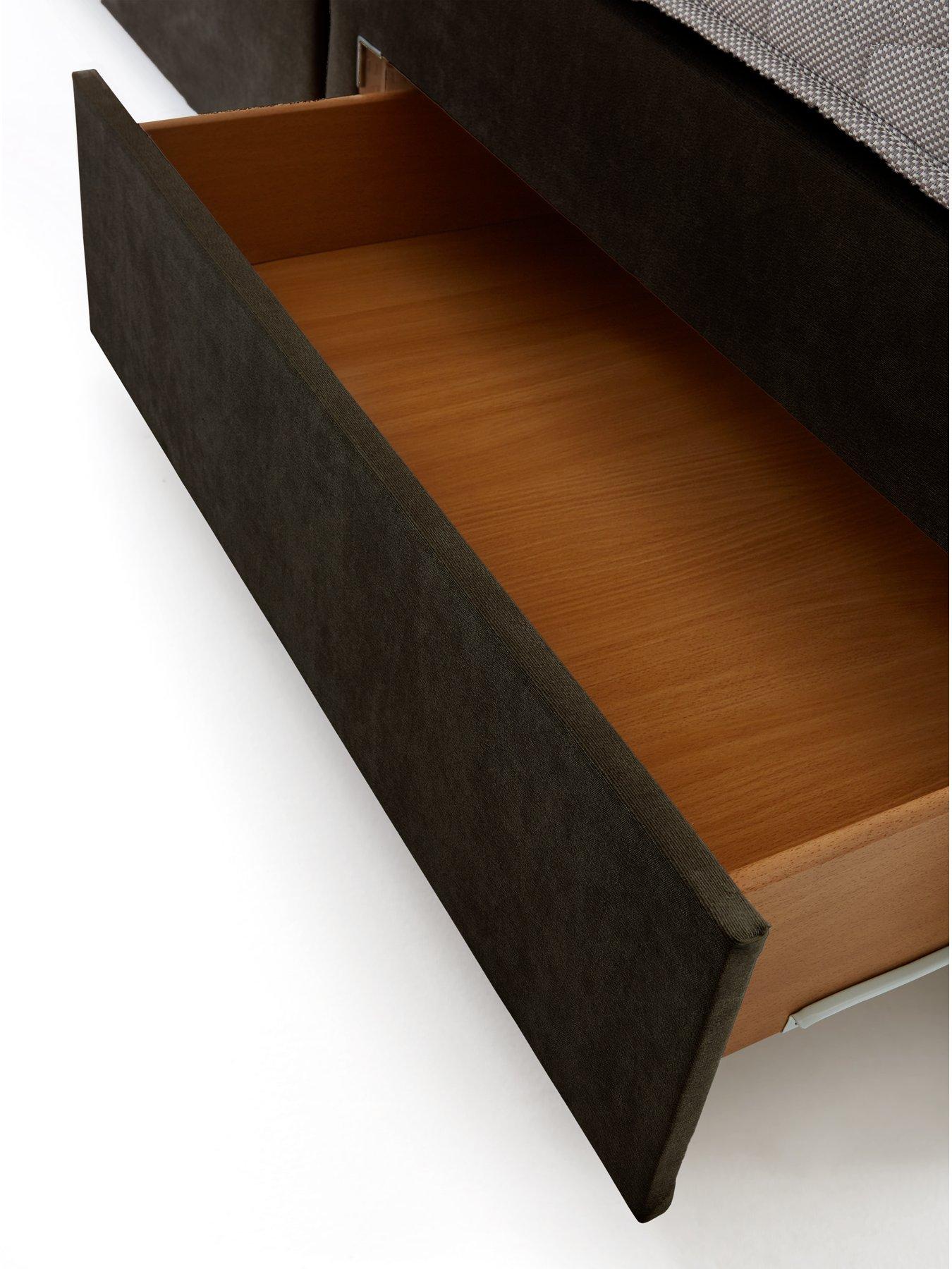 Image 6 of 7 of The Very Collection Sheridan Divan Base, Comfort 2000 Mattress and Headboard - Charcoal - FSC&reg; Certified