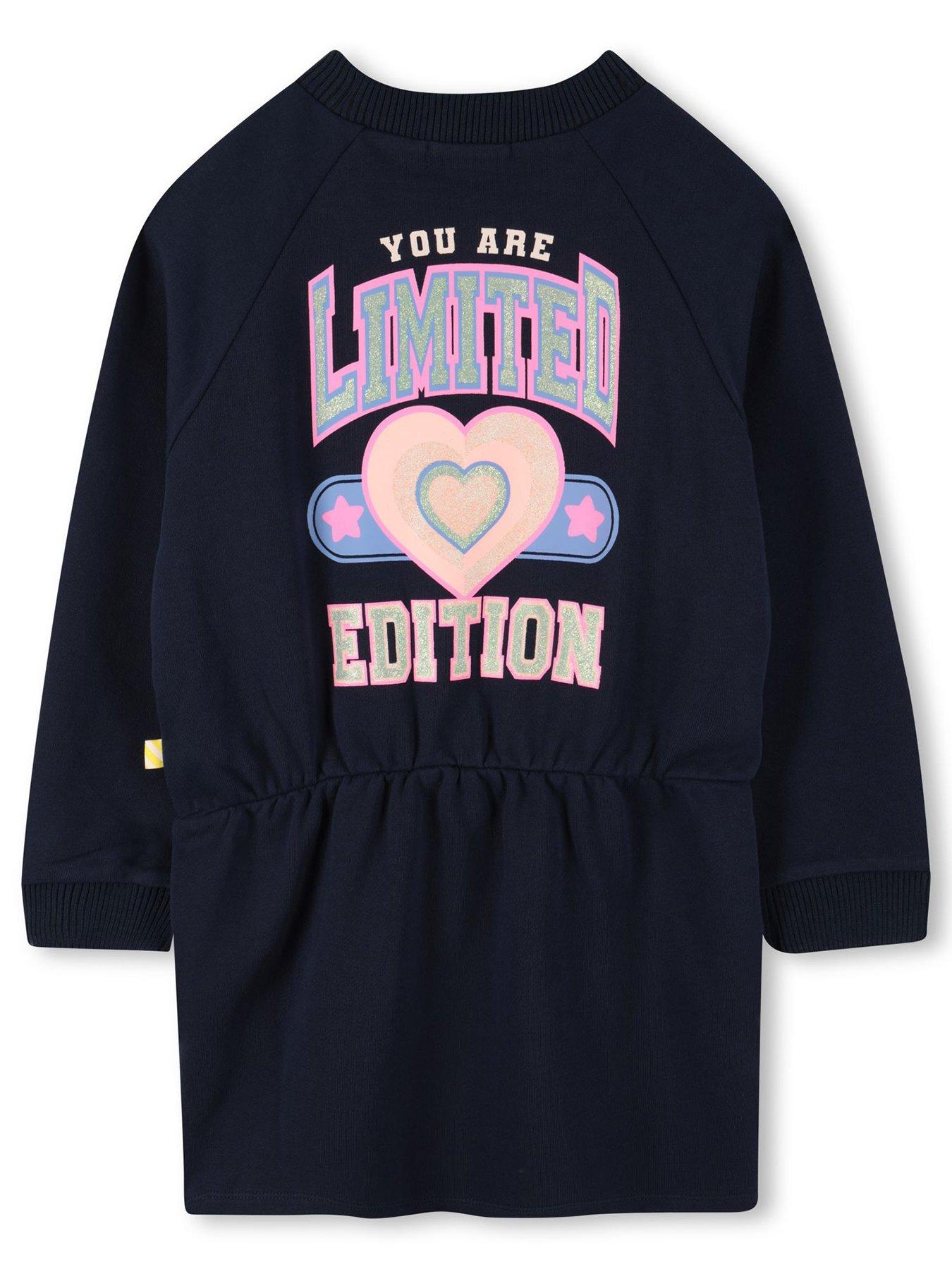 back image of billieblush-girls-back-print-sweat-dress-navy