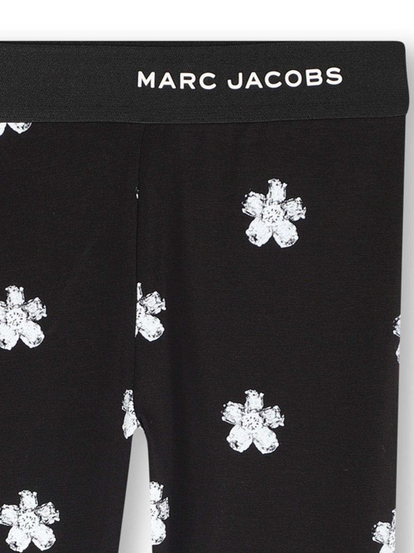  image of marc-jacobs-girls-daisy-leggings-black
