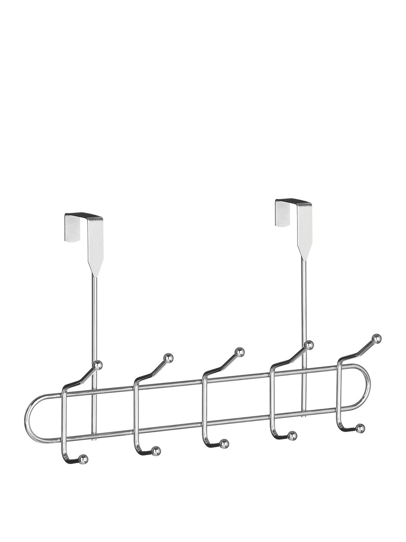 undefined Deluxe Chrome 10 Hook Over Door Hanger