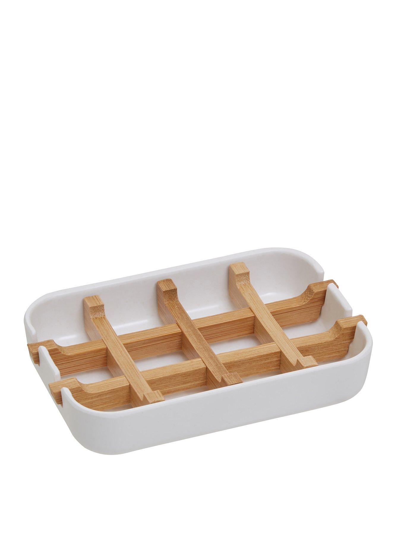 Interiors By Premier Canyon White Soap Dish