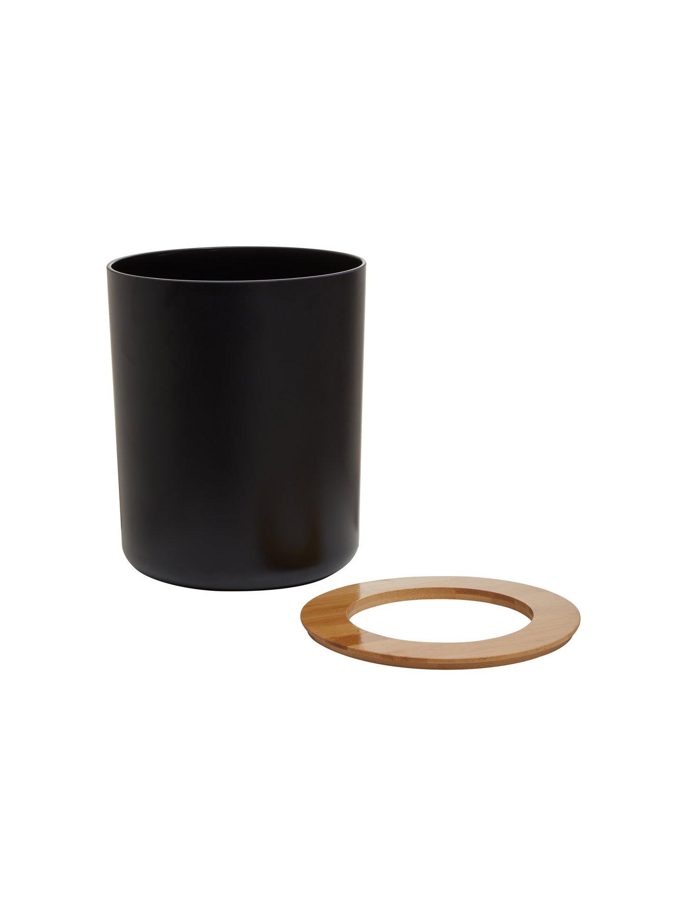 Image 2 of 5 of Interiors By Premier Canyon Black Dust Bin