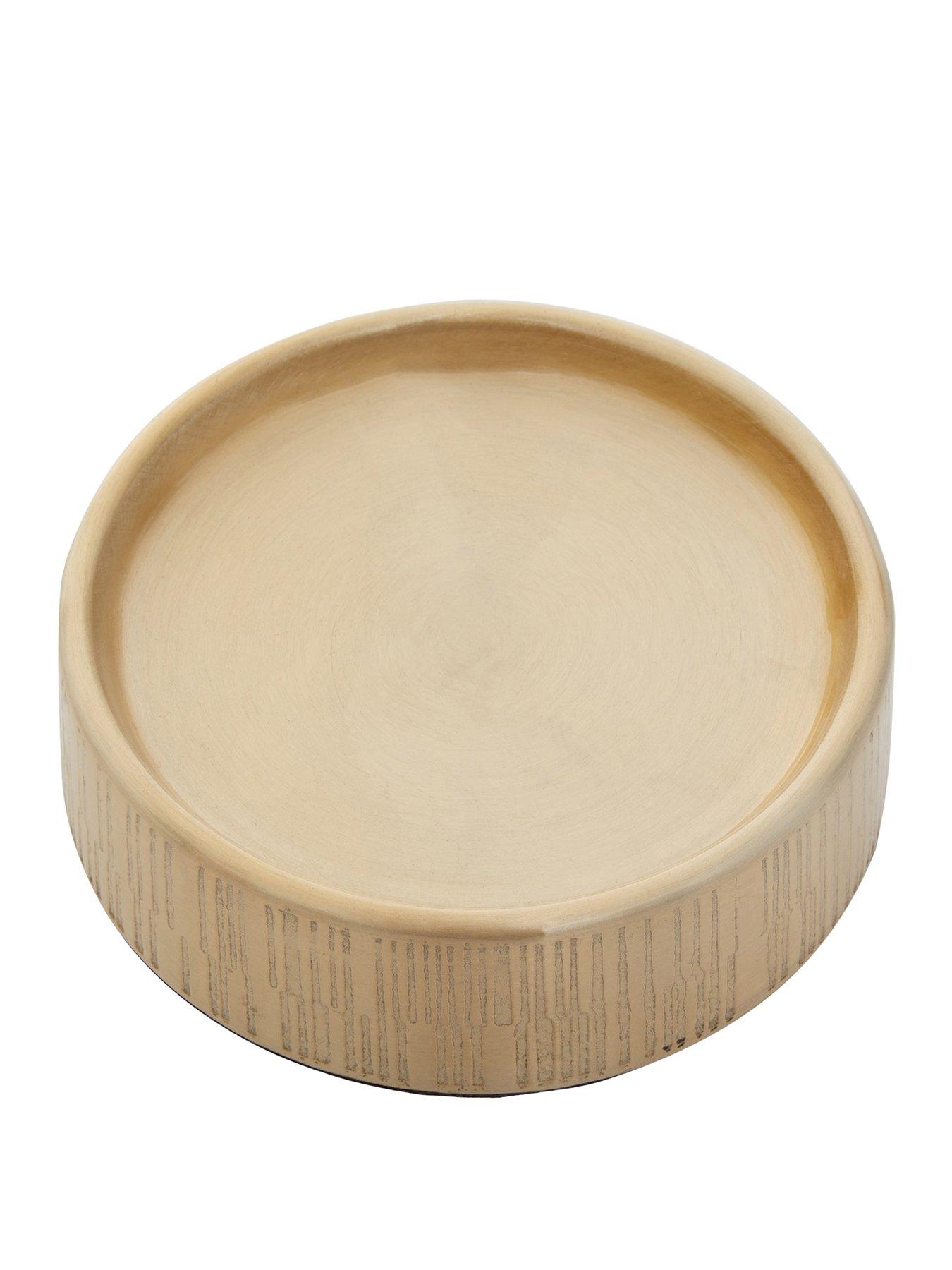 Interiors By Premier Allegra Champagne Finish Soap Dish
