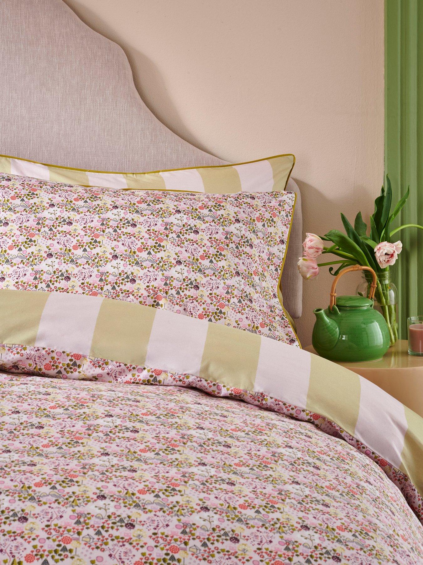 Image 3 of 7 of Cath Kidston Tiny Town Duvet Set Single
