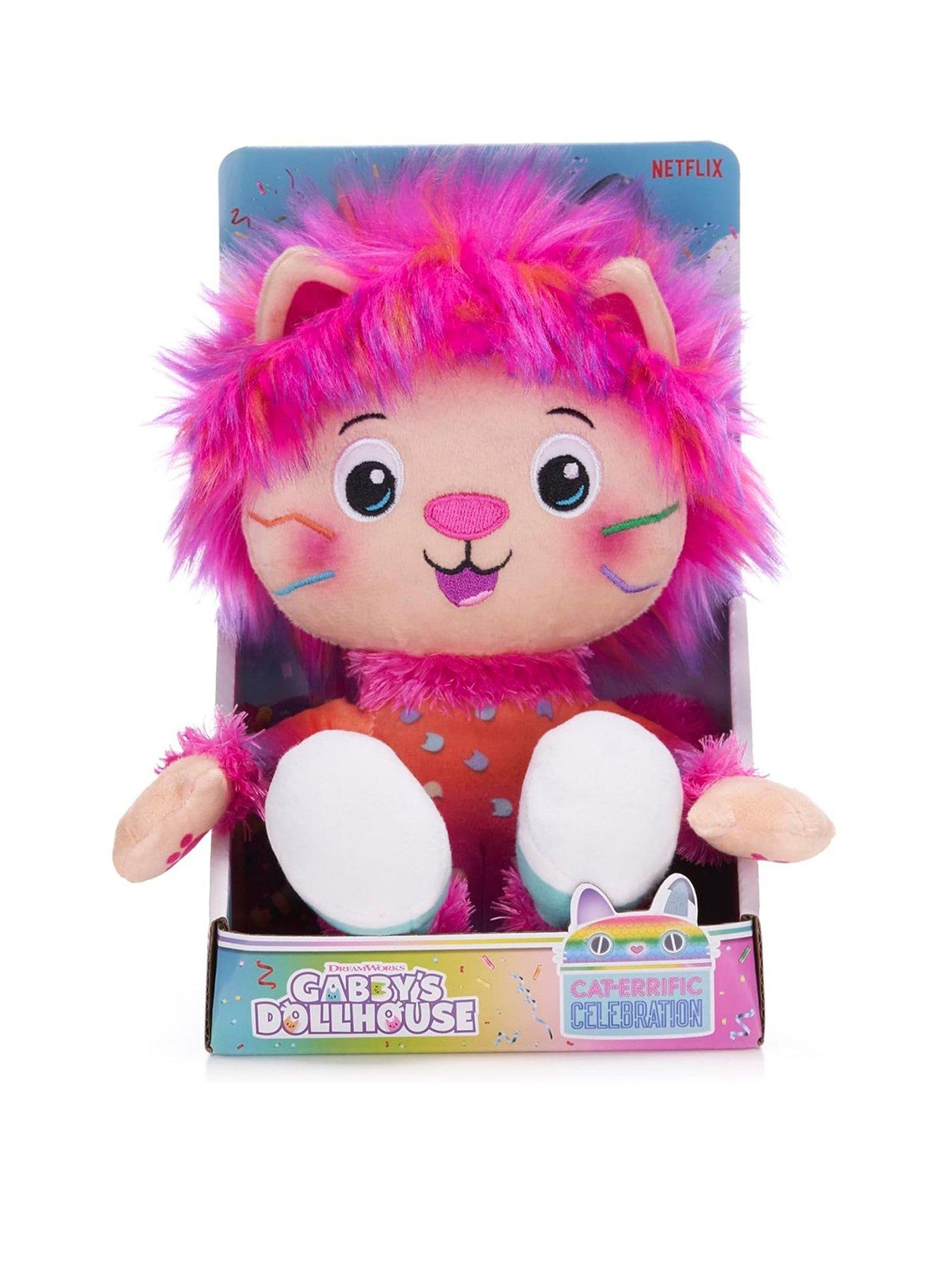 Gabby's Dollhouse Marty The Party Cat 10 Inch Toy In Gift Box