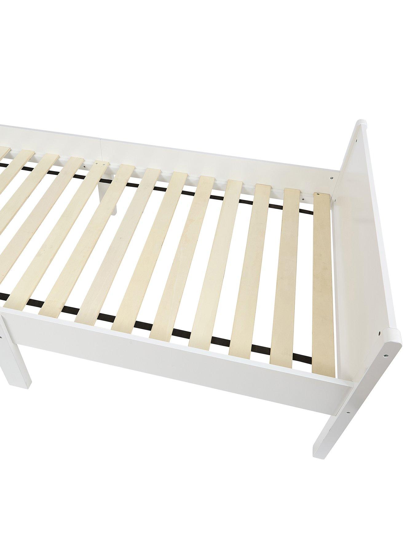 Image 6 of 7 of Liberty House Kids White Single Bed - Princess And Unicorn
