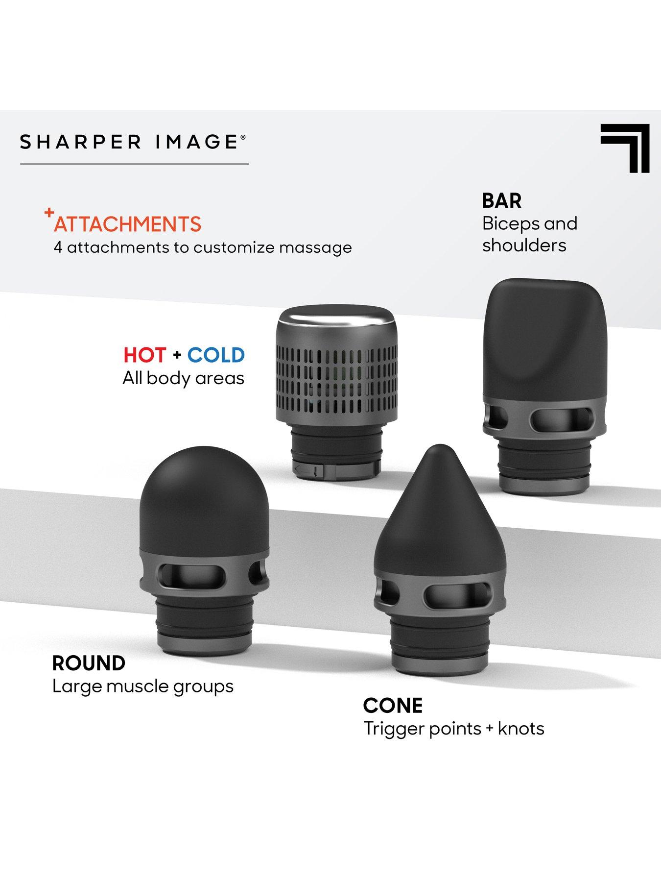 Image 2 of 7 of Sharper Image PowerBoost Pro Plus Hot and Cold Massager