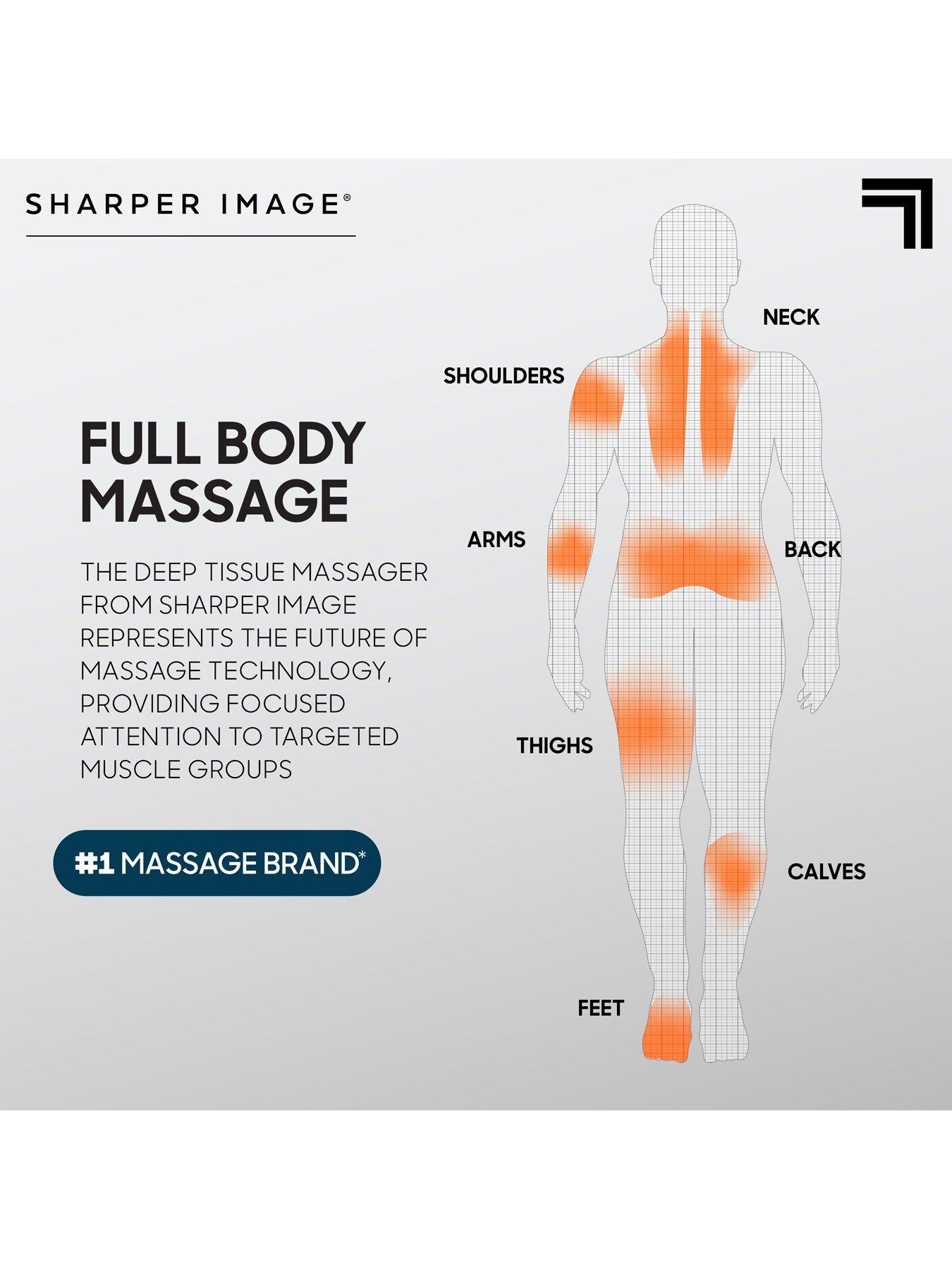 Image 6 of 7 of Sharper Image PowerBoost Pro Plus Hot and Cold Massager