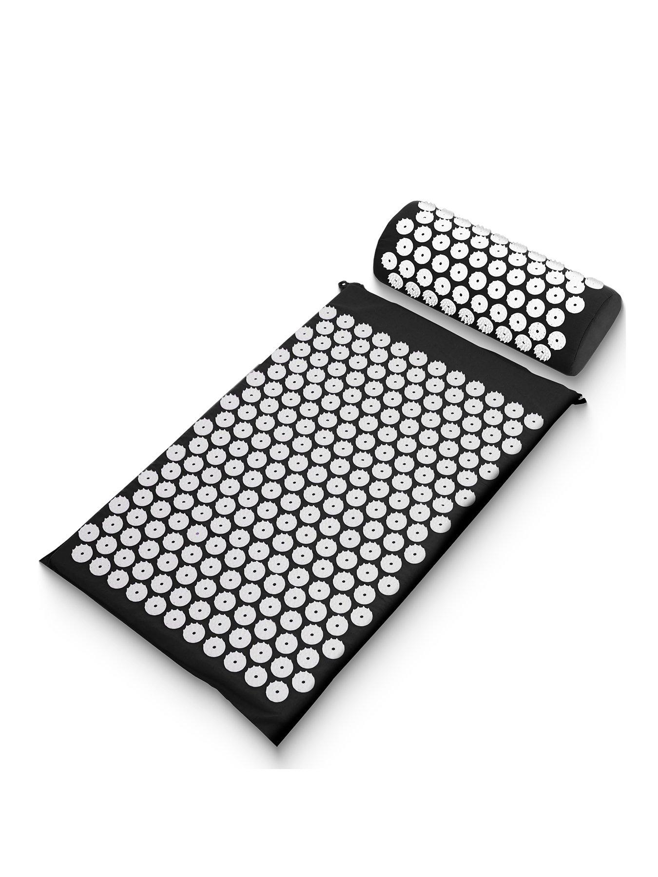 Image 1 of 7 of Sharper Image Acupressure Mat Set with Bag