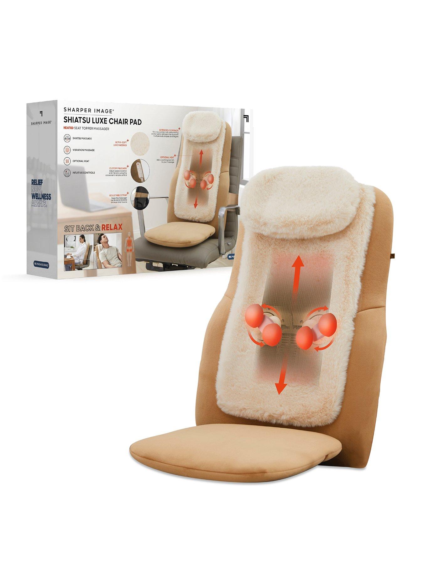 undefined Massager Seat Topper 4-Node Shiatsu Realtouch with Heat LUXE