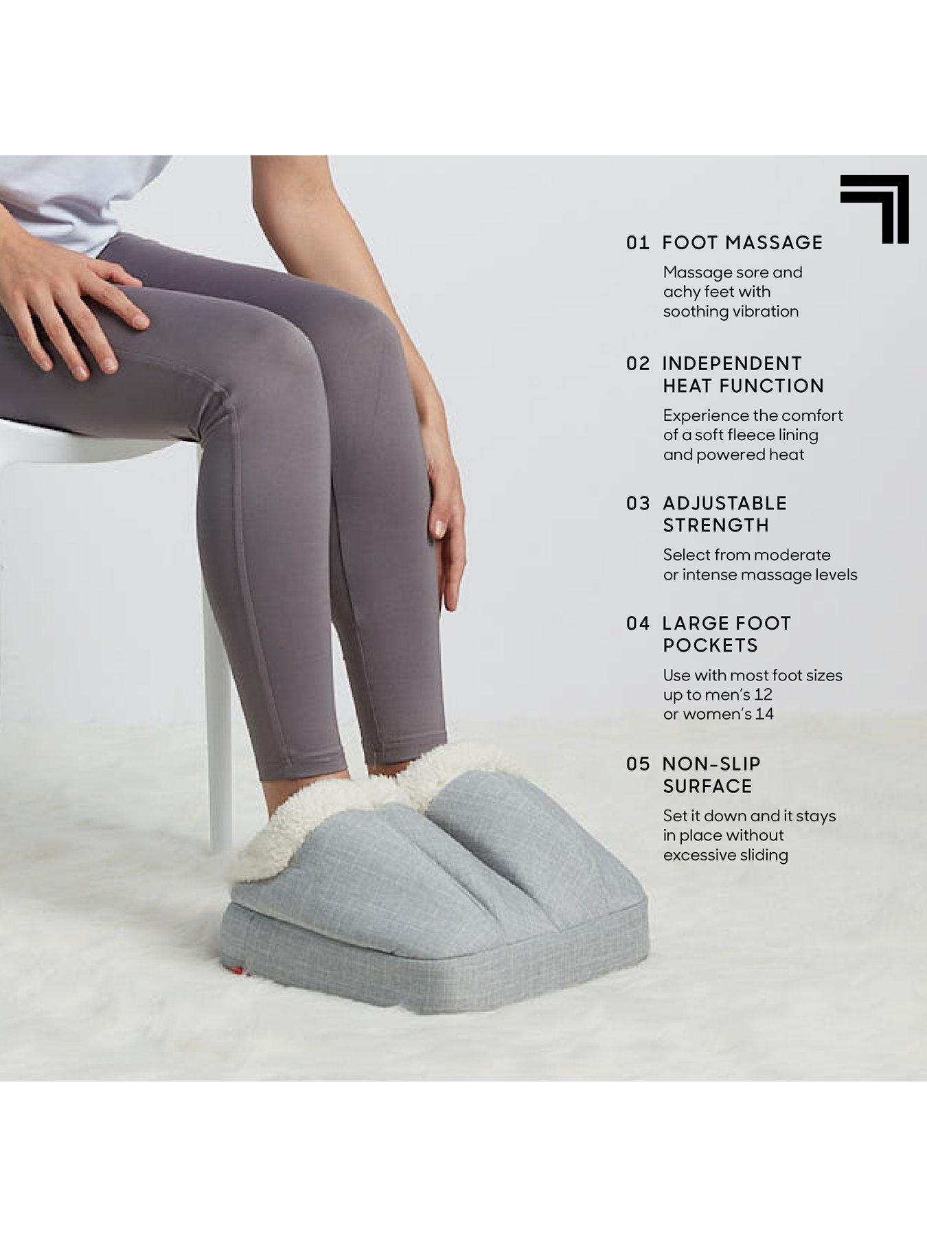 Sharper Image Personal Massager Heated Foot Vibrator | Littlewoods