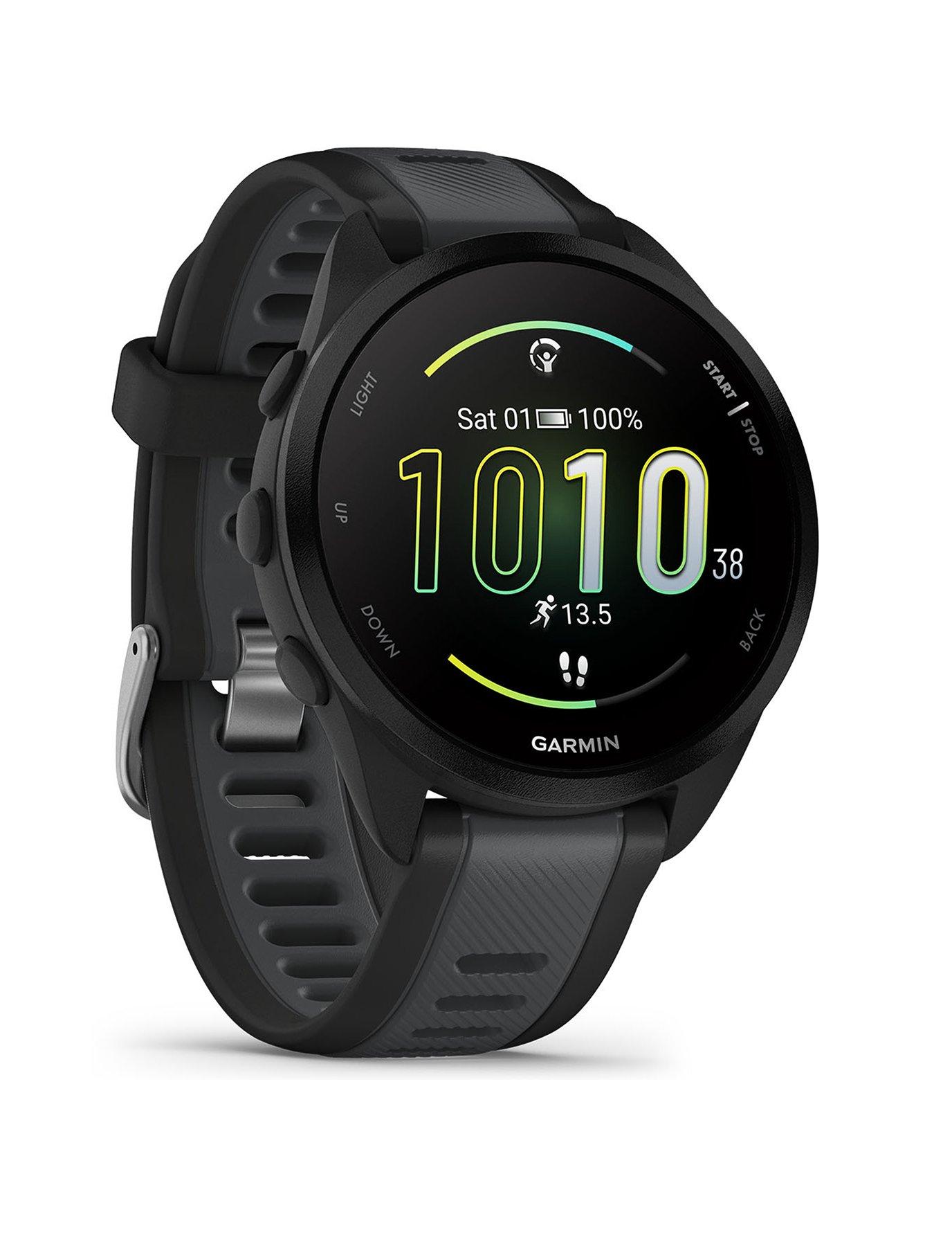 Garmin Forerunner 165 Music, GPS, WiFi, Black/Slate Grey, WW