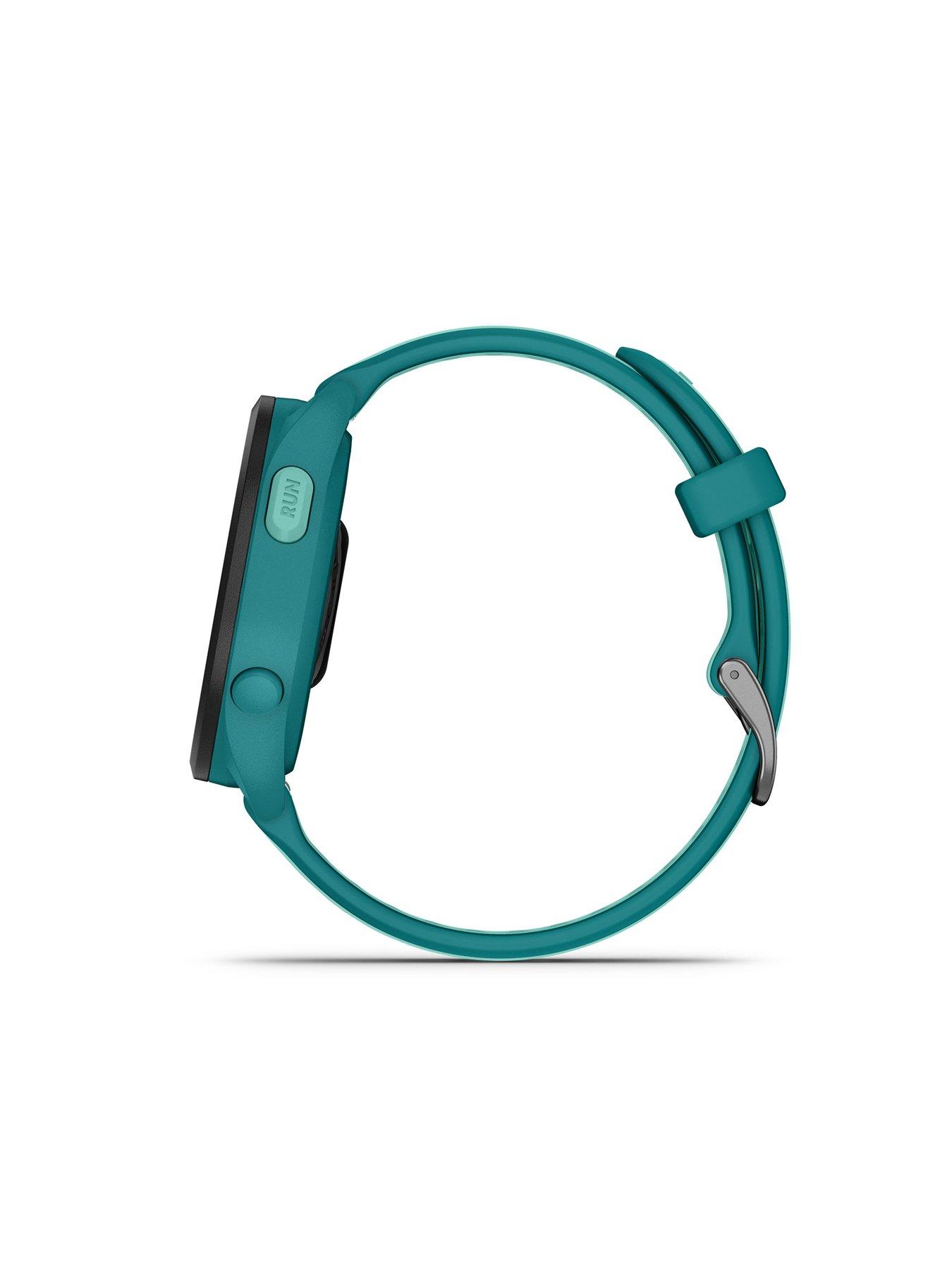 Image 4 of 7 of Garmin Forerunner 165 Smartwatch with&nbsp;Music, GPS, WiFi -&nbsp;Turquoise/Aqua