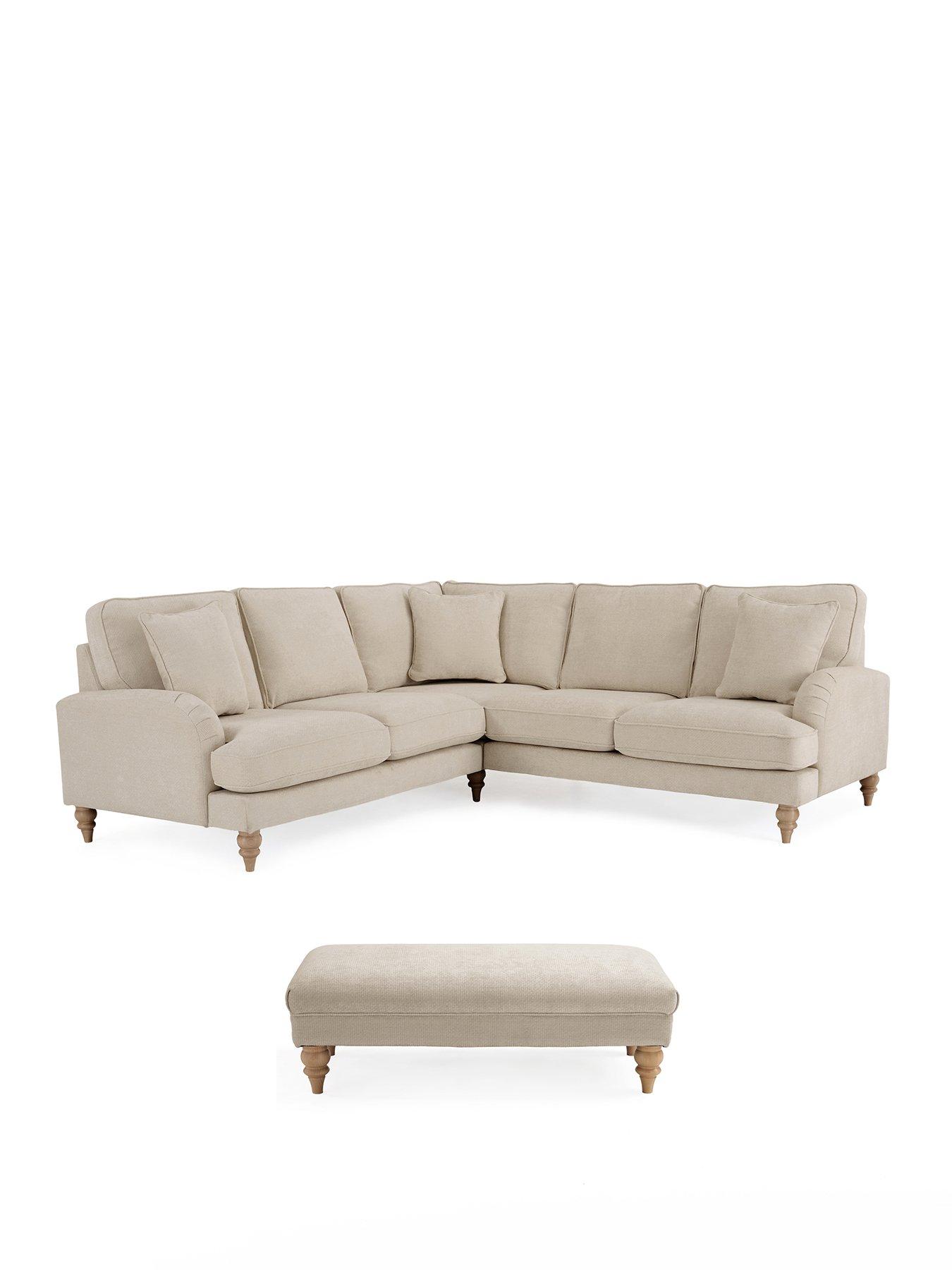 Image 2 of 7 of Michelle Keegan Home Hepburn Corner Group + Footstool