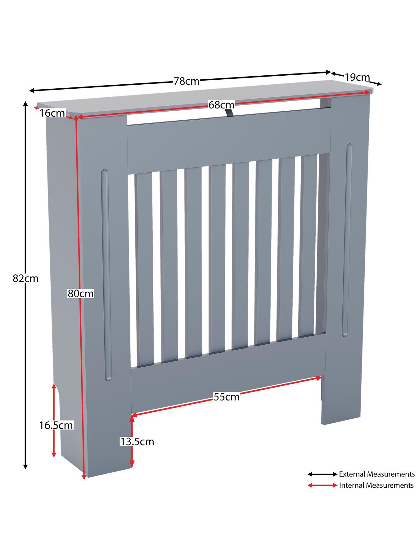Image 7 of 7 of Vida Designs Chelsea Small Radiator Cover