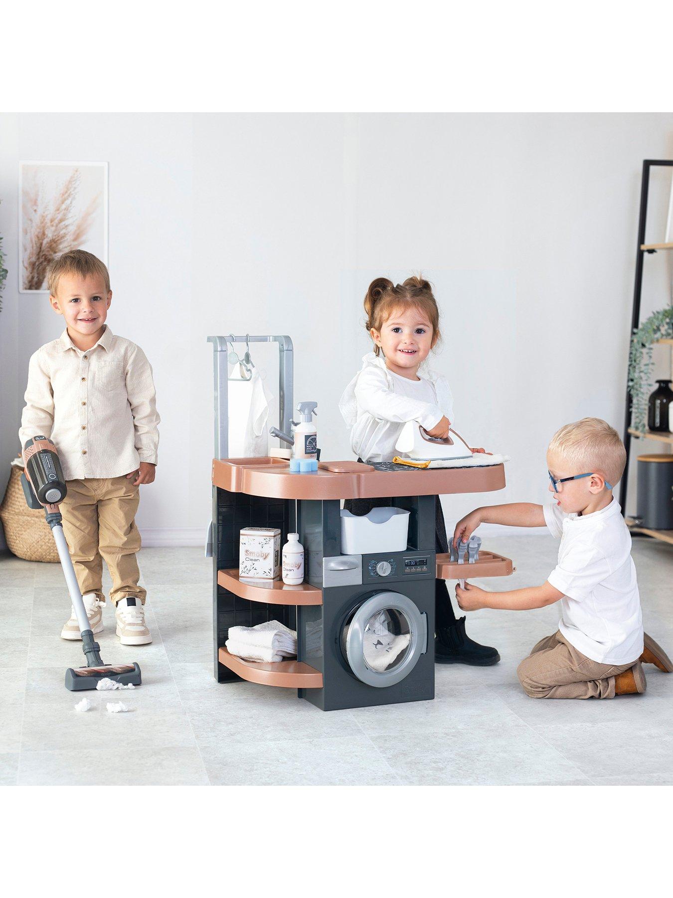 Image 3 of 7 of Smoby Rowenta Wash &amp; Clean Laundry Playset