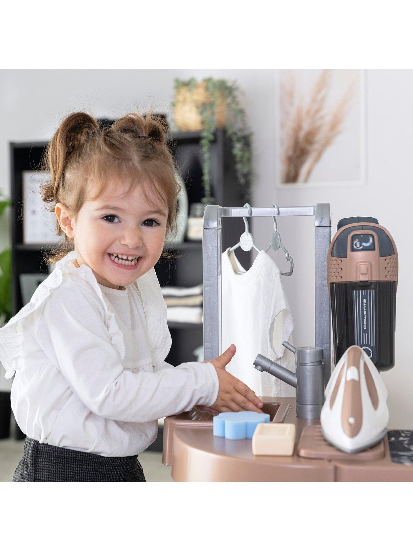 Image 4 of 7 of Smoby Rowenta Wash &amp; Clean Laundry Playset