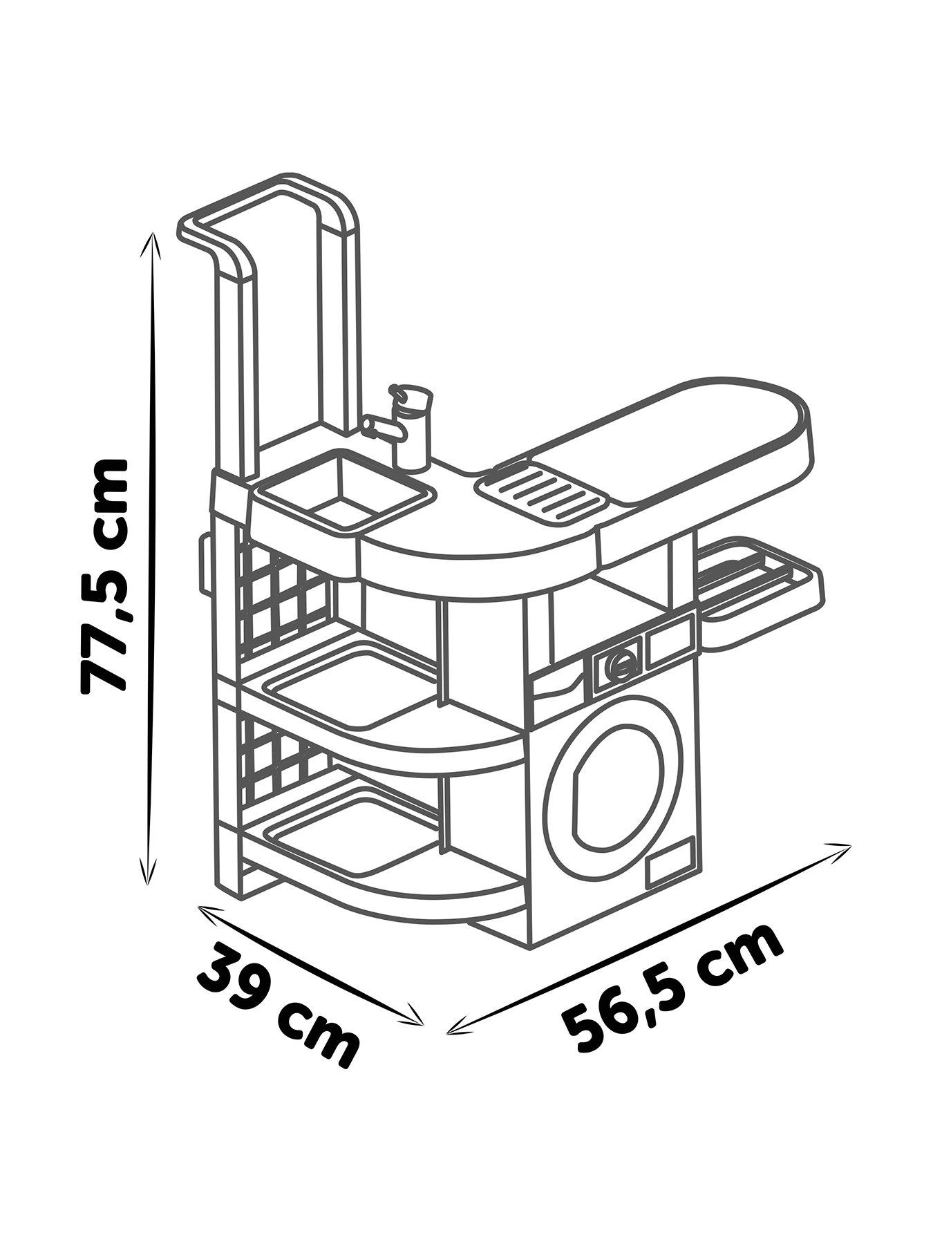 Image 5 of 7 of Smoby Rowenta Wash &amp; Clean Laundry Playset