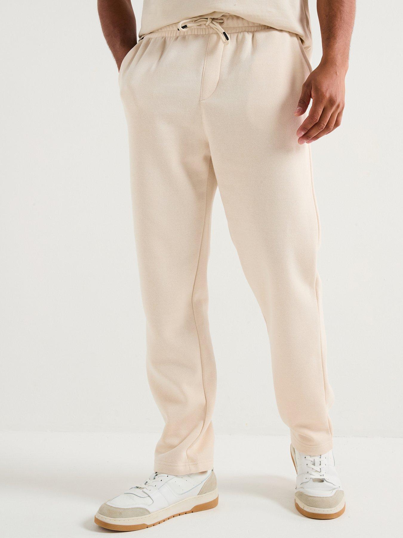 Jack & Jones Bradley Straight Fit Jogger Trousers - Beige