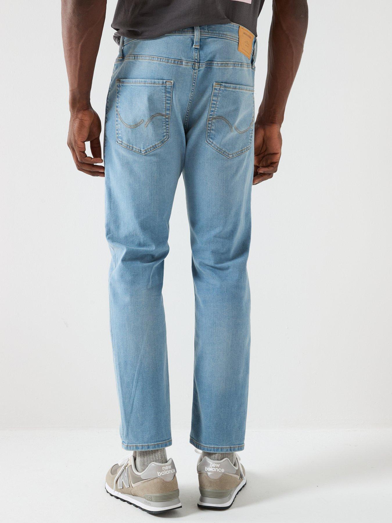 Image 2 of 4 of Jack & Jones Clark Regular Fit Jeans - Blue