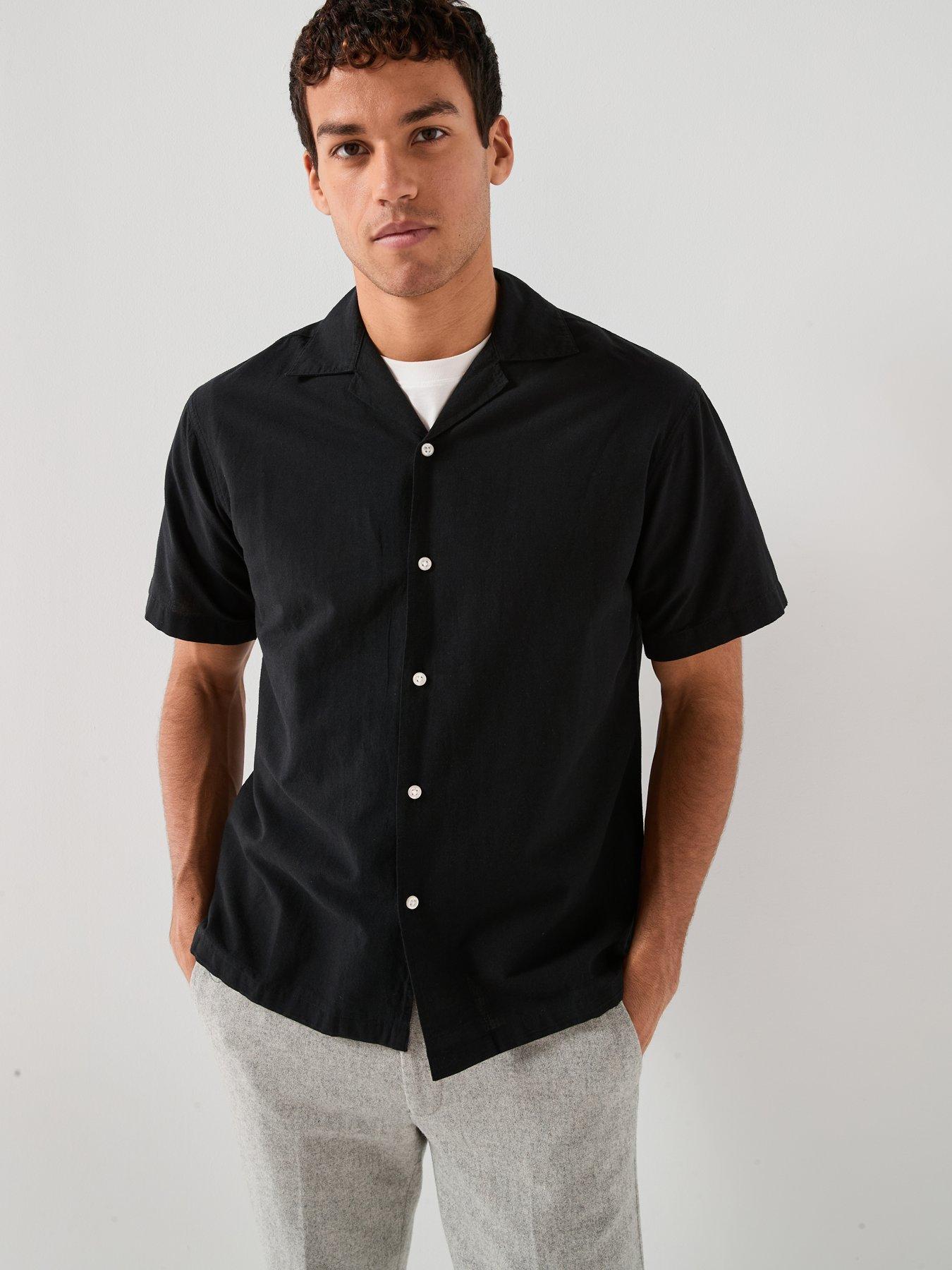jack-jones-breeze-lined-blend-resort-short-sleeve-shirt-black