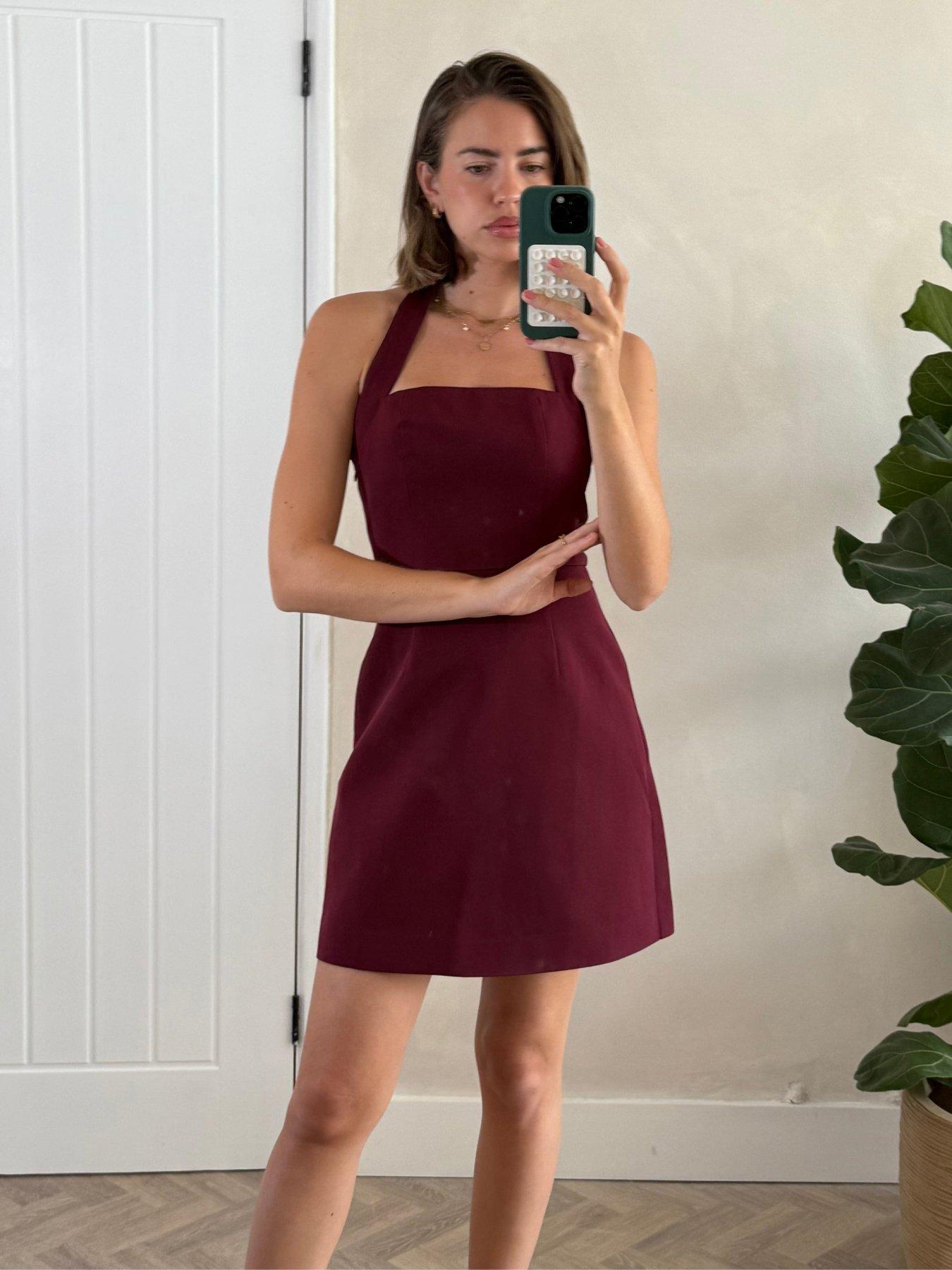  image of style-cheat-hater-mini-dress-red