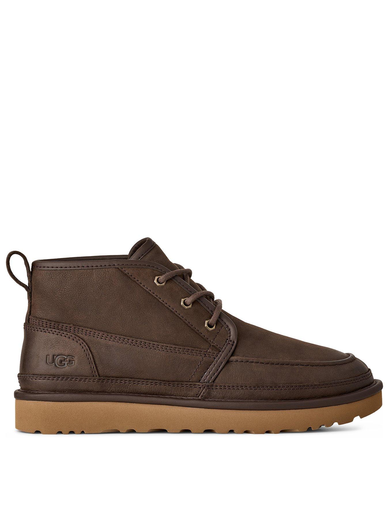 ugg-mens-neumel-moc-nubuck-boot-dark-brown