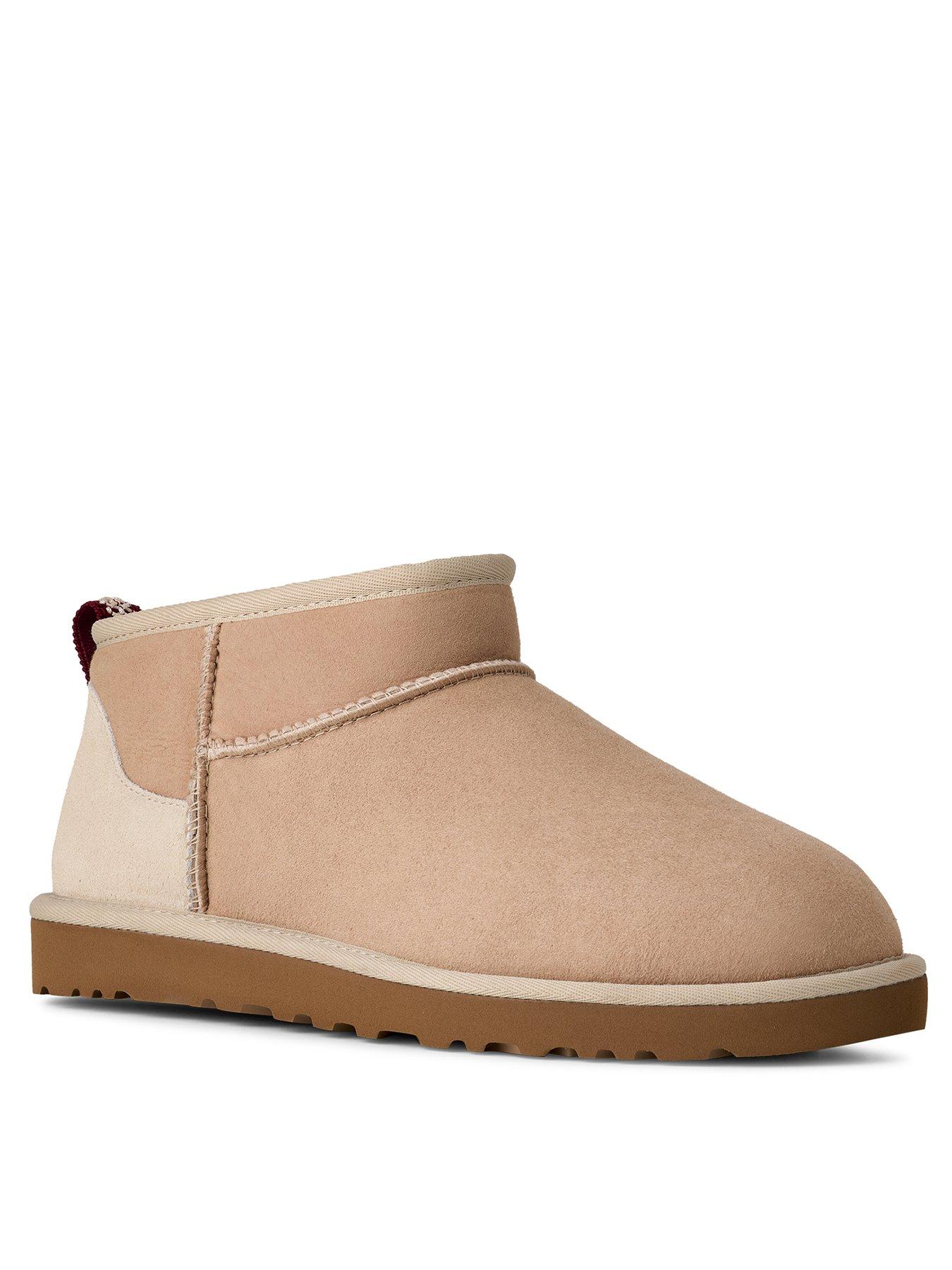 stillFront image of ugg-mens-classic-ultra-mini-chukka-boots-light-beige