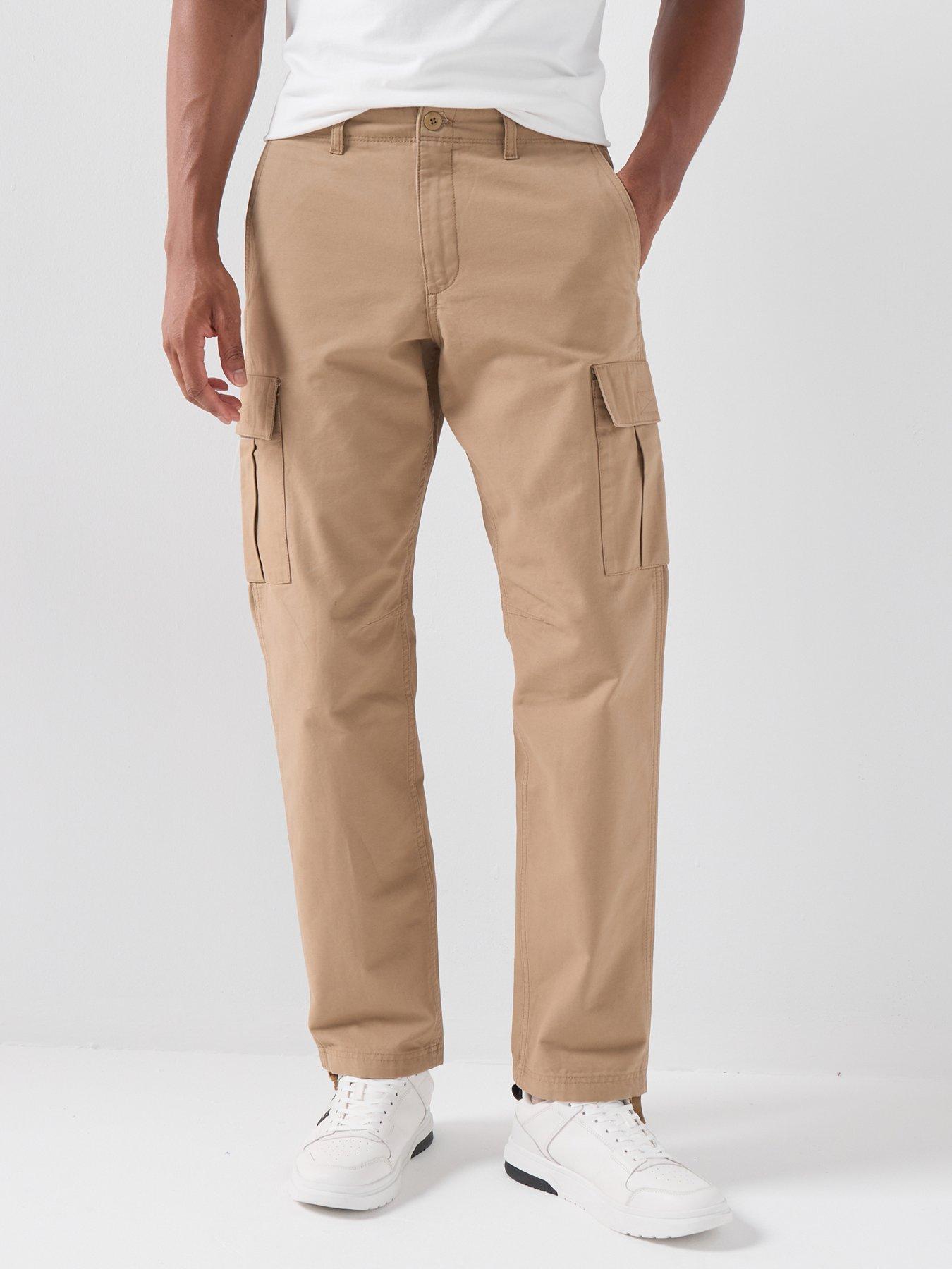  image of jack-jones-kane-cargo-trousers-light-brown