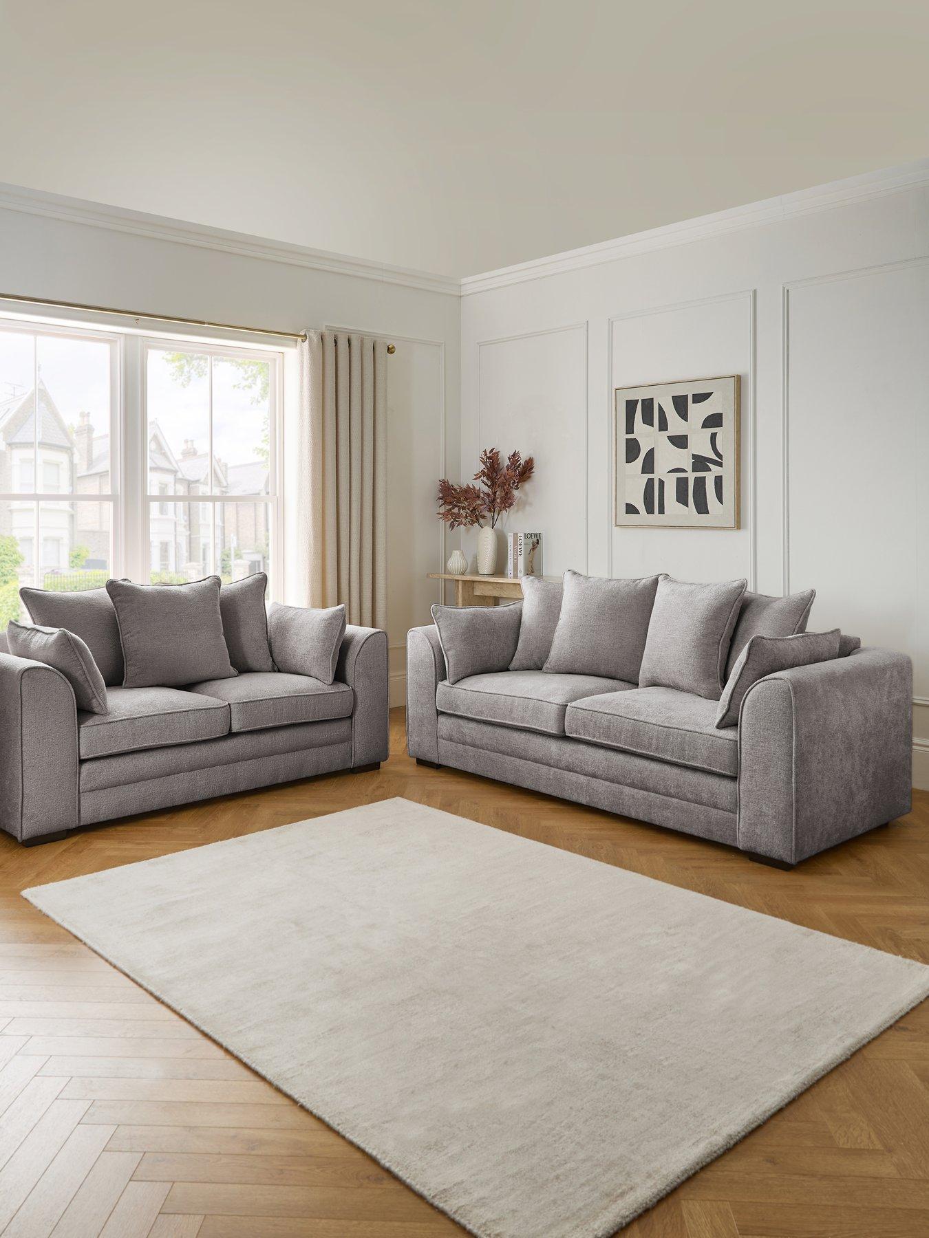 Very Home Soho Fabric 3 + 2 Seater Sofa Set (Buy  &  SAVE!)