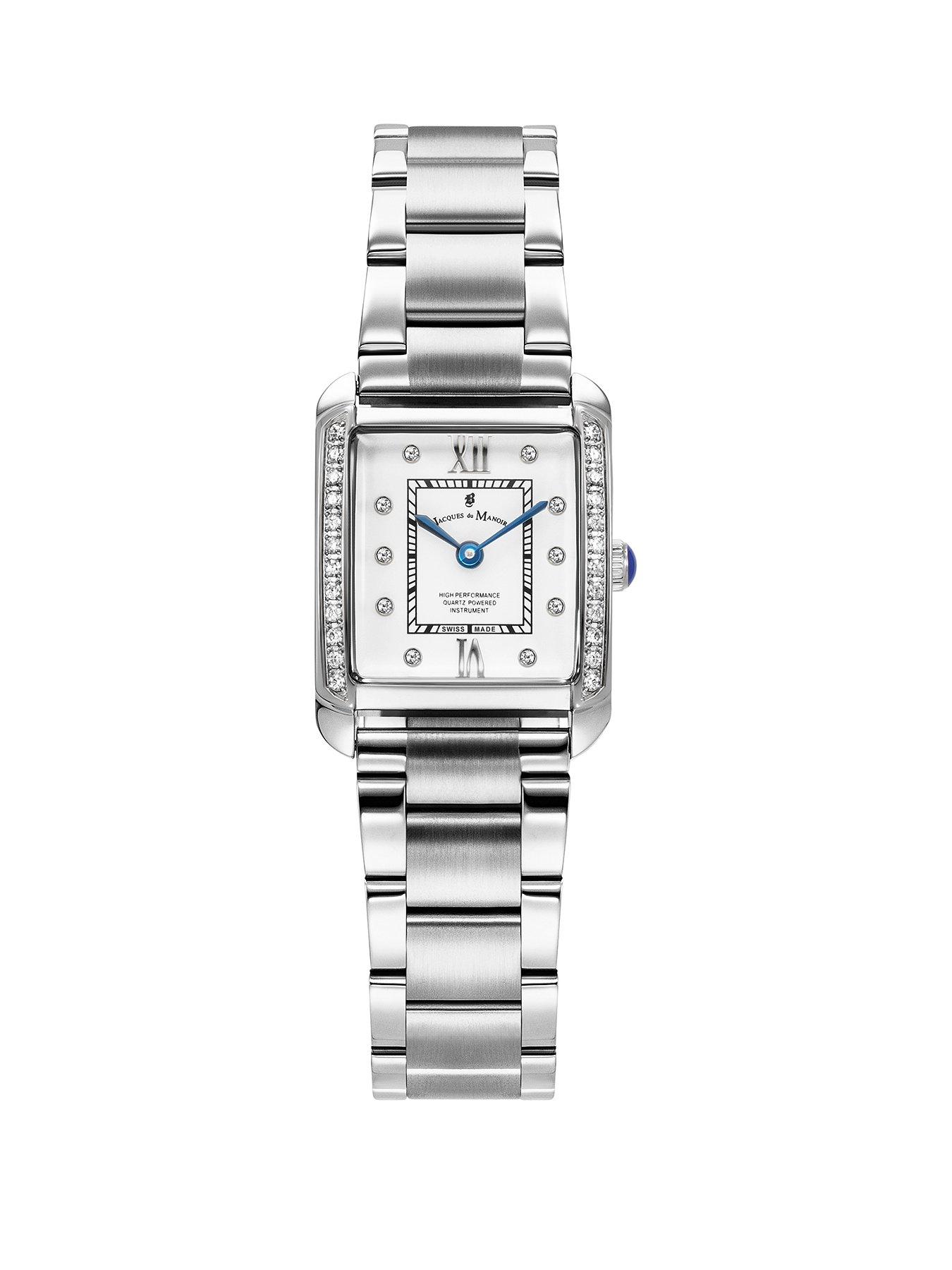 Jacques Du Manoir Emily II Stainless Steel Watch - Silver