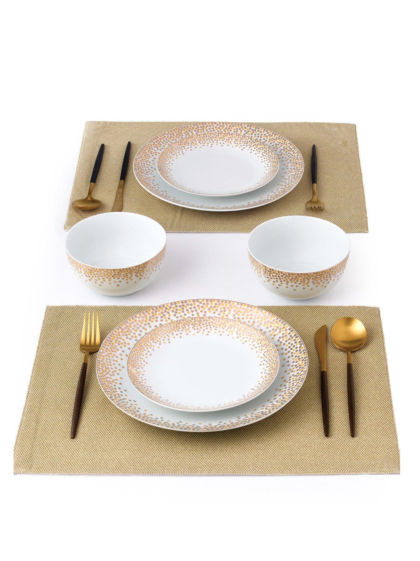 WATERSIDE 12pc Gold Sparkle