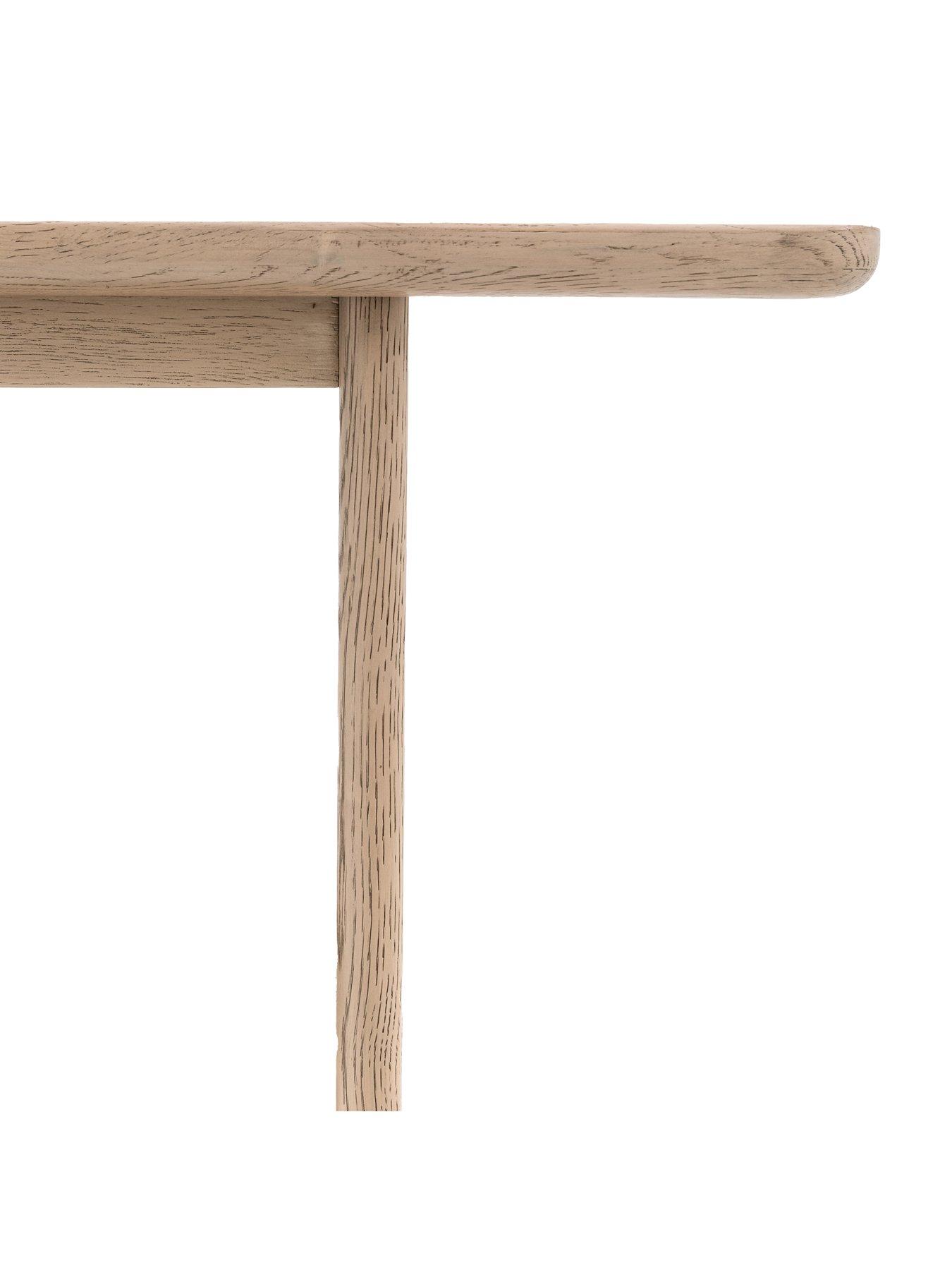 Image 6 of 7 of Gallery Direct Craft Console Table - Smoked Oak