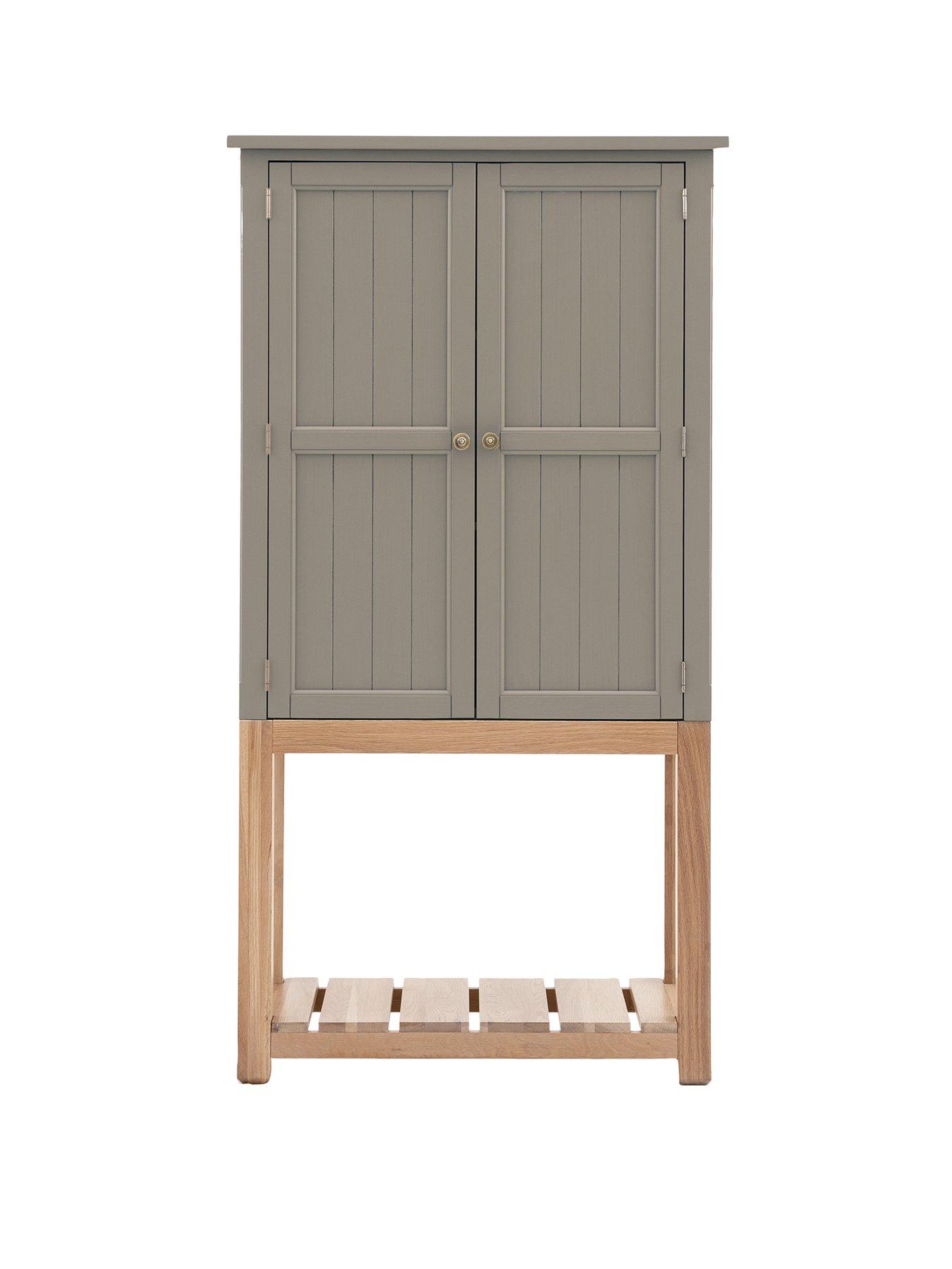 Image 2 of 6 of Gallery Direct Eton 2 Door Storage Unit - Prairie - Contains Solid Wood