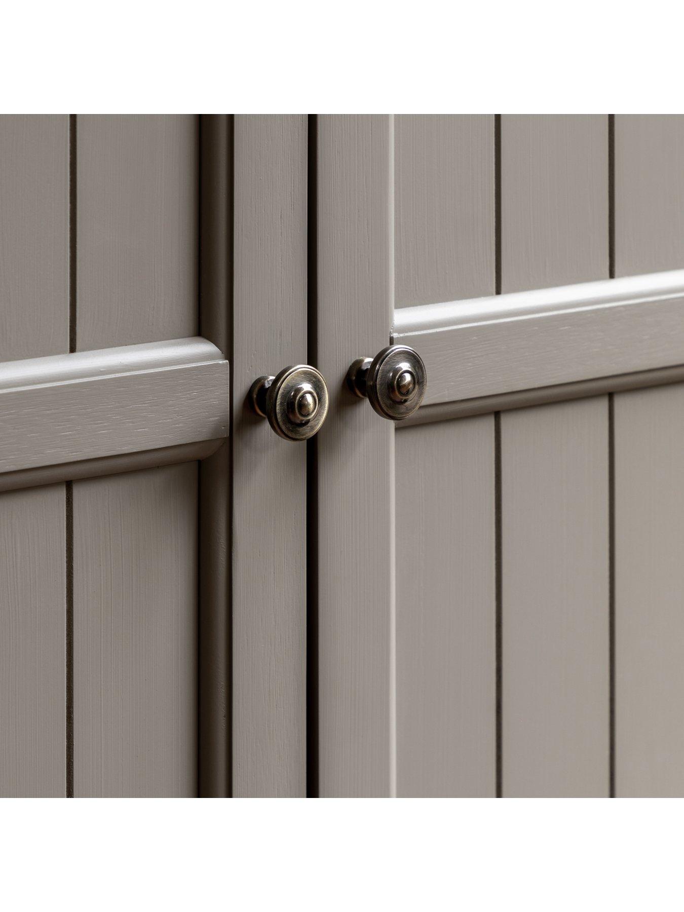 Image 5 of 6 of Gallery Direct Eton 2 Door Storage Unit - Prairie - Contains Solid Wood