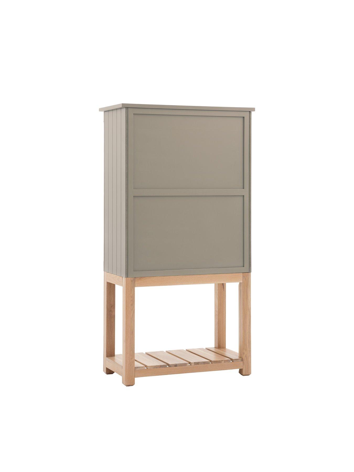 Image 6 of 6 of Gallery Direct Eton 2 Door Storage Unit - Prairie - Contains Solid Wood