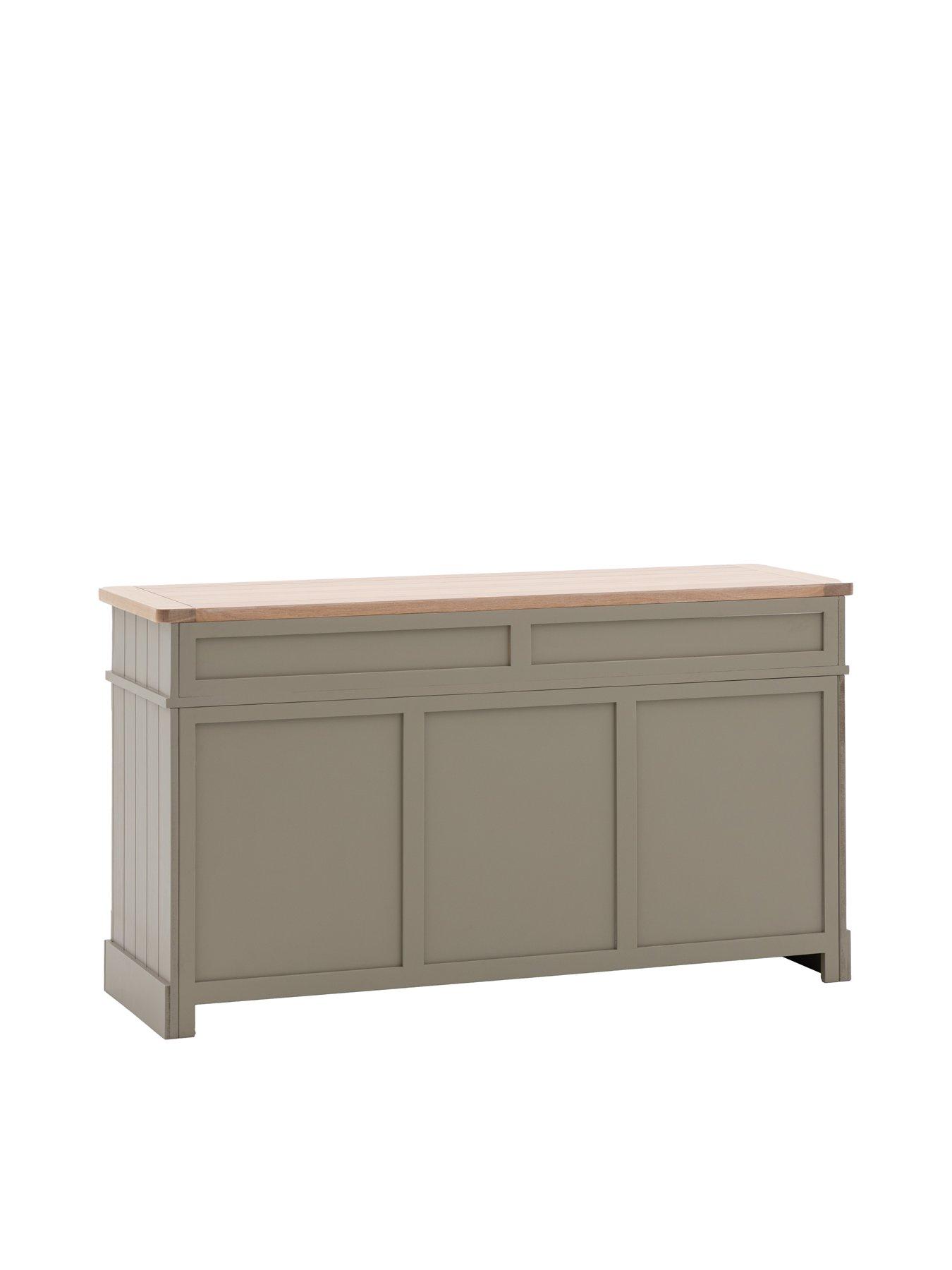 Image 6 of 7 of Gallery Direct Eton 2 Door 2 Drawer Sideboard - Prairie - Contains Solid Wood