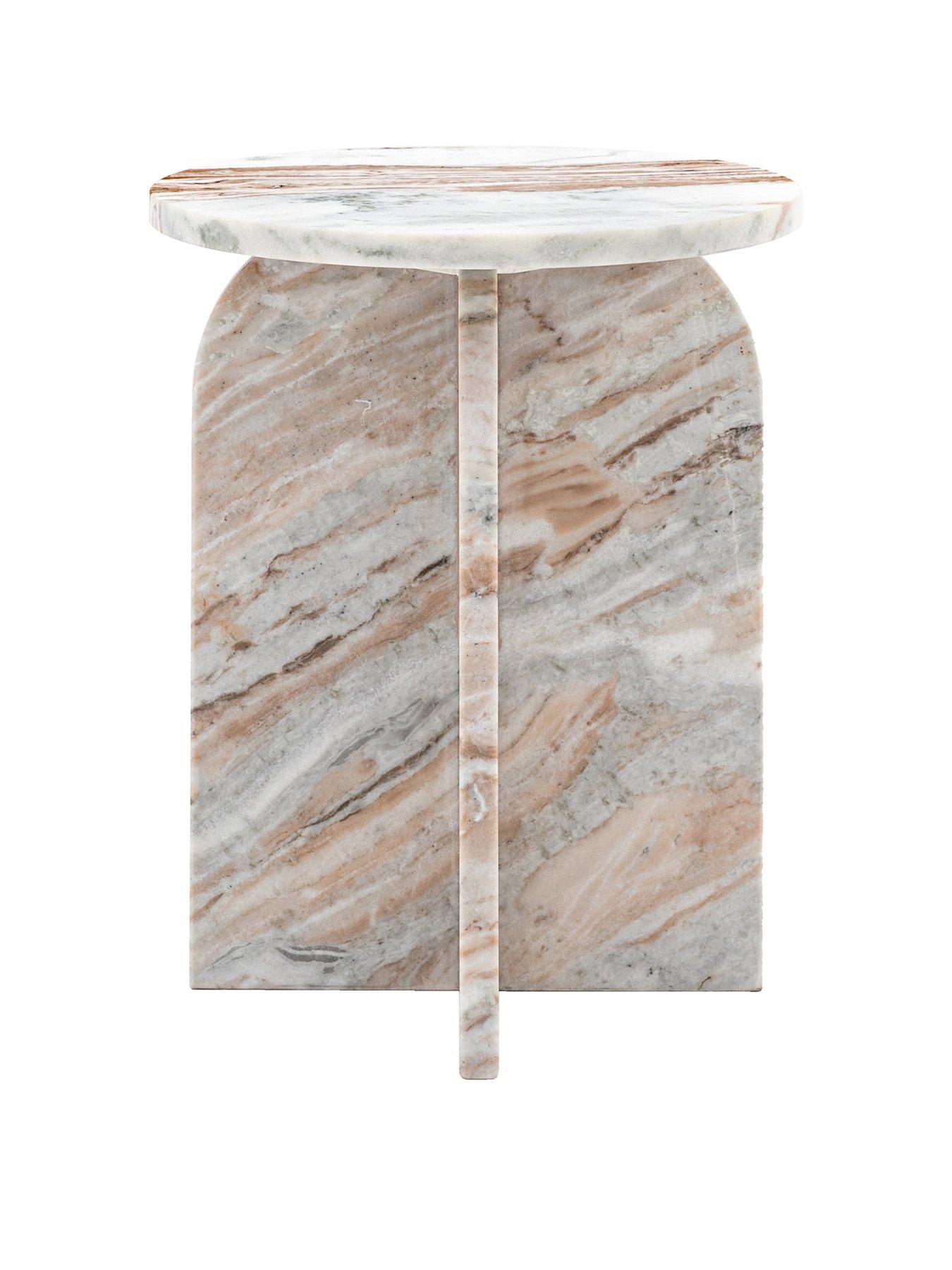 Image 2 of 7 of Gallery Direct Amina Round&nbsp;Side Table - Natural