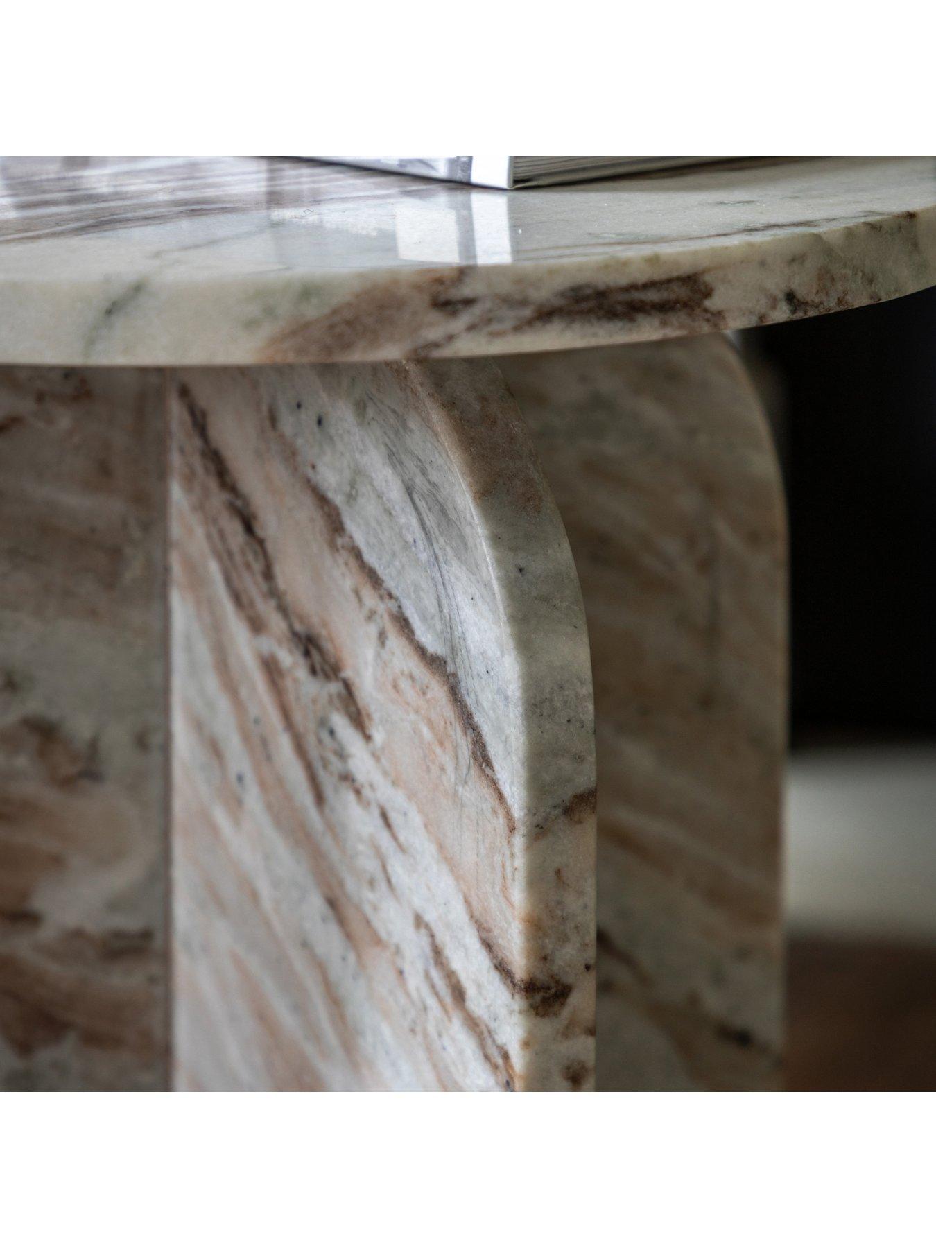 Image 3 of 7 of Gallery Direct Amina Round&nbsp;Side Table - Natural