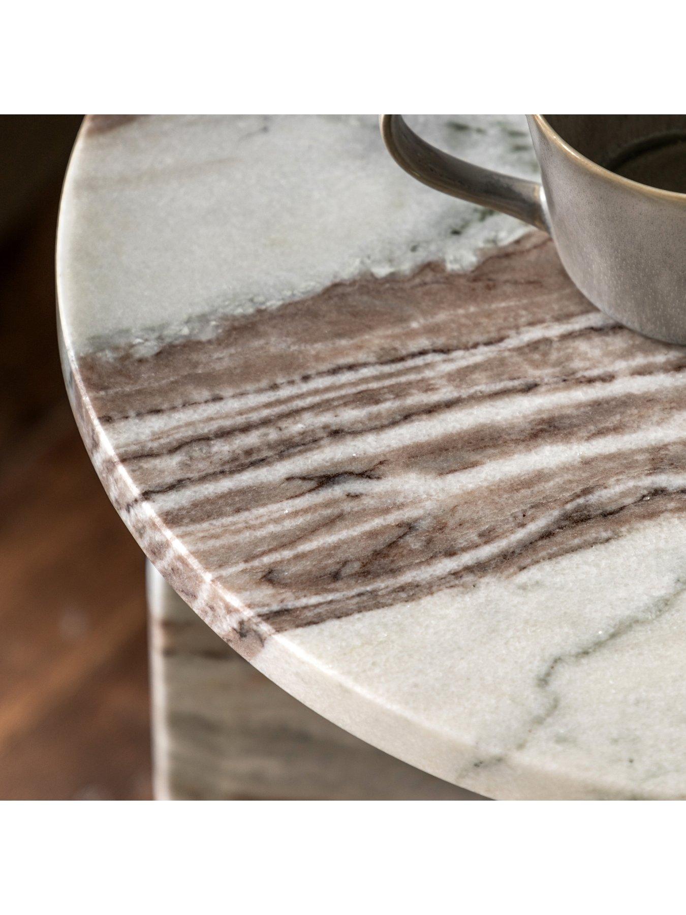 Image 4 of 7 of Gallery Direct Amina Round&nbsp;Side Table - Natural