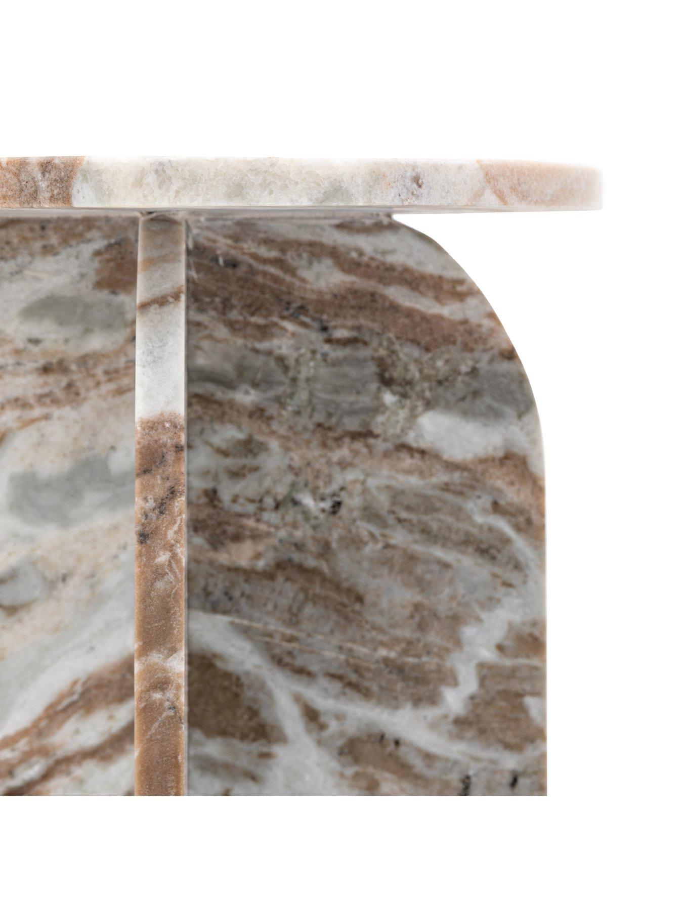 Image 5 of 7 of Gallery Direct Amina Round&nbsp;Side Table - Natural
