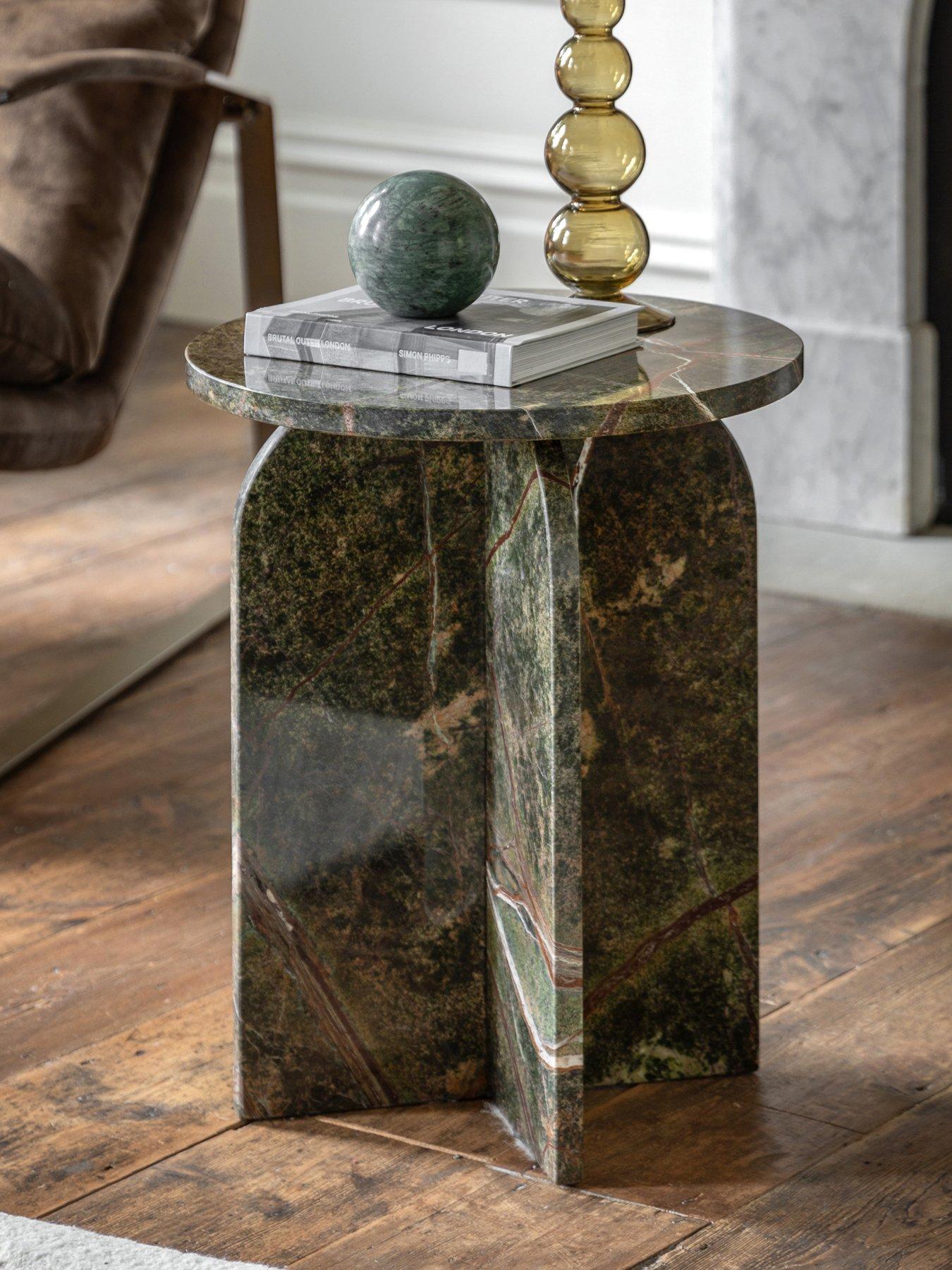 undefined Amina Side Table - Ember